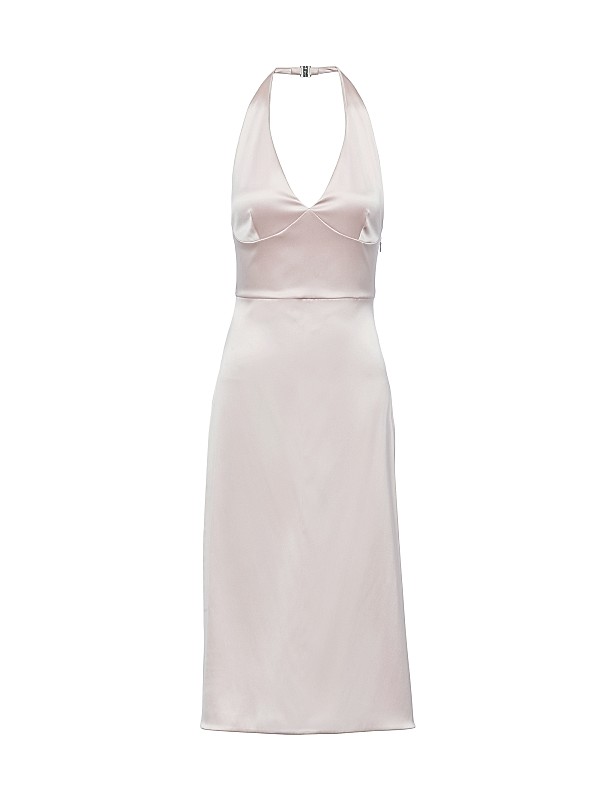 Shop Prada Re-Edition 1995 Satin Halter Dress | Saks Fifth Shop Prada Re-Edition 1995 Satin Halter Dress | Saks Fifth