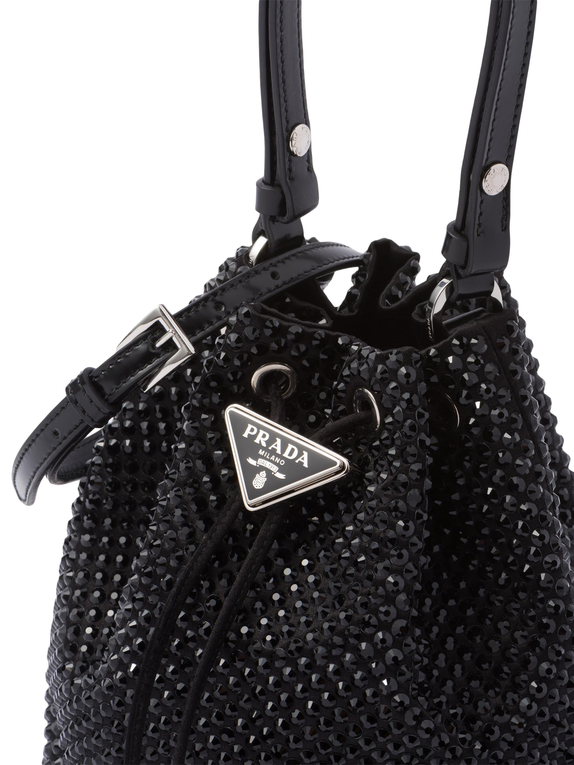 Prada Satin Mini-Bag with Crystals | Saks Fifth Avenue