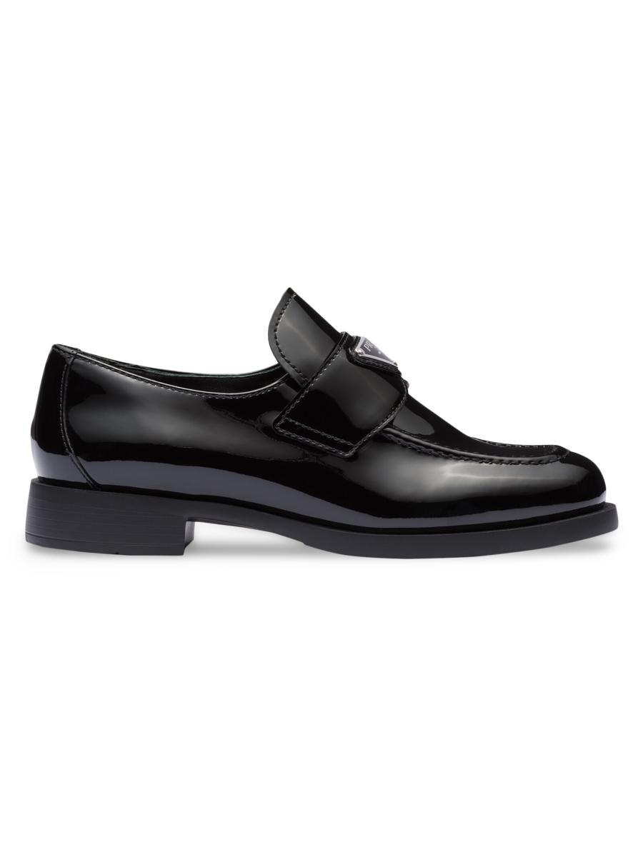 Prada Patent-Leather Loafers | Saks Fifth Avenue