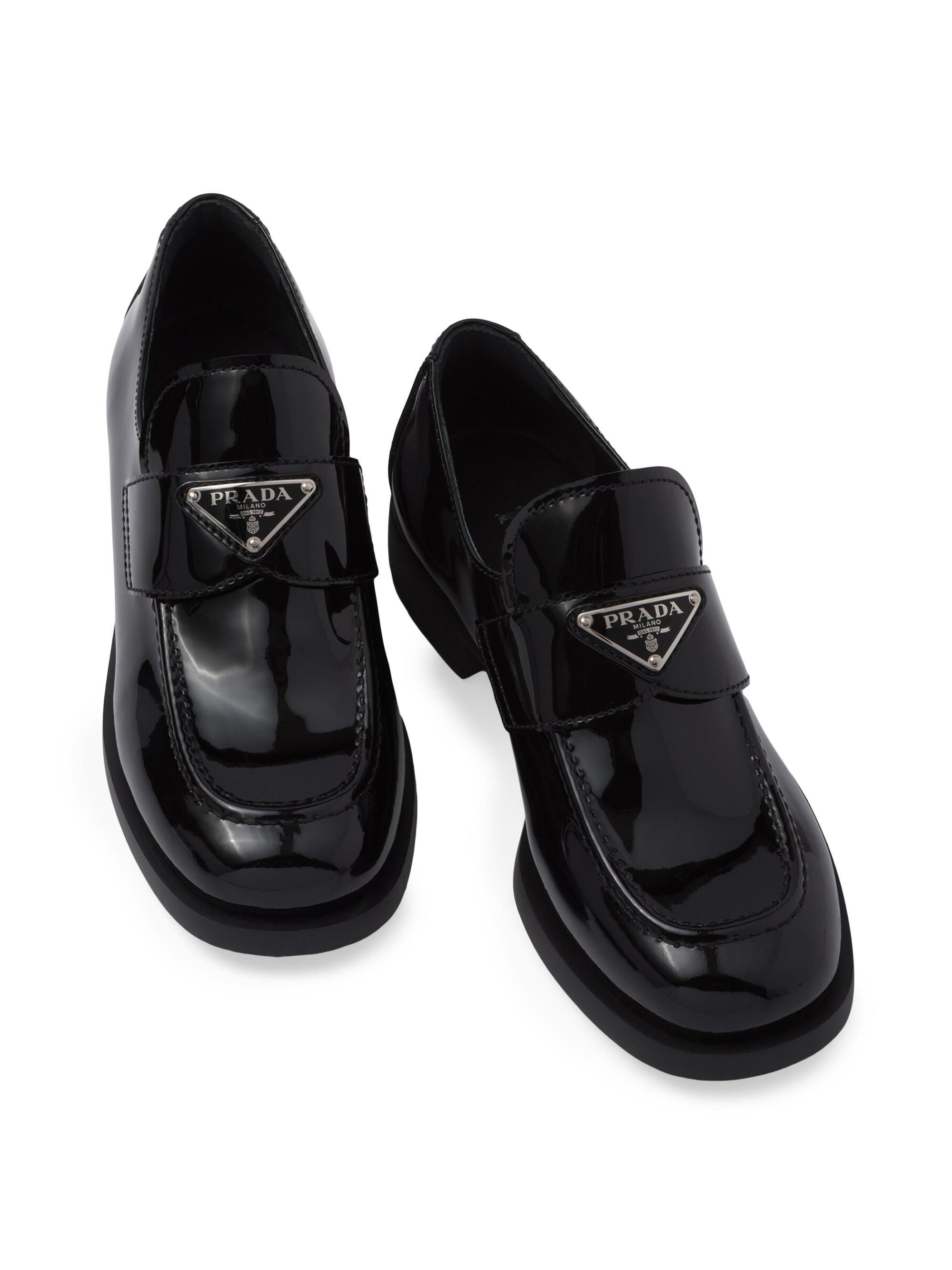Prada Patent-Leather Loafers | Saks Fifth Avenue