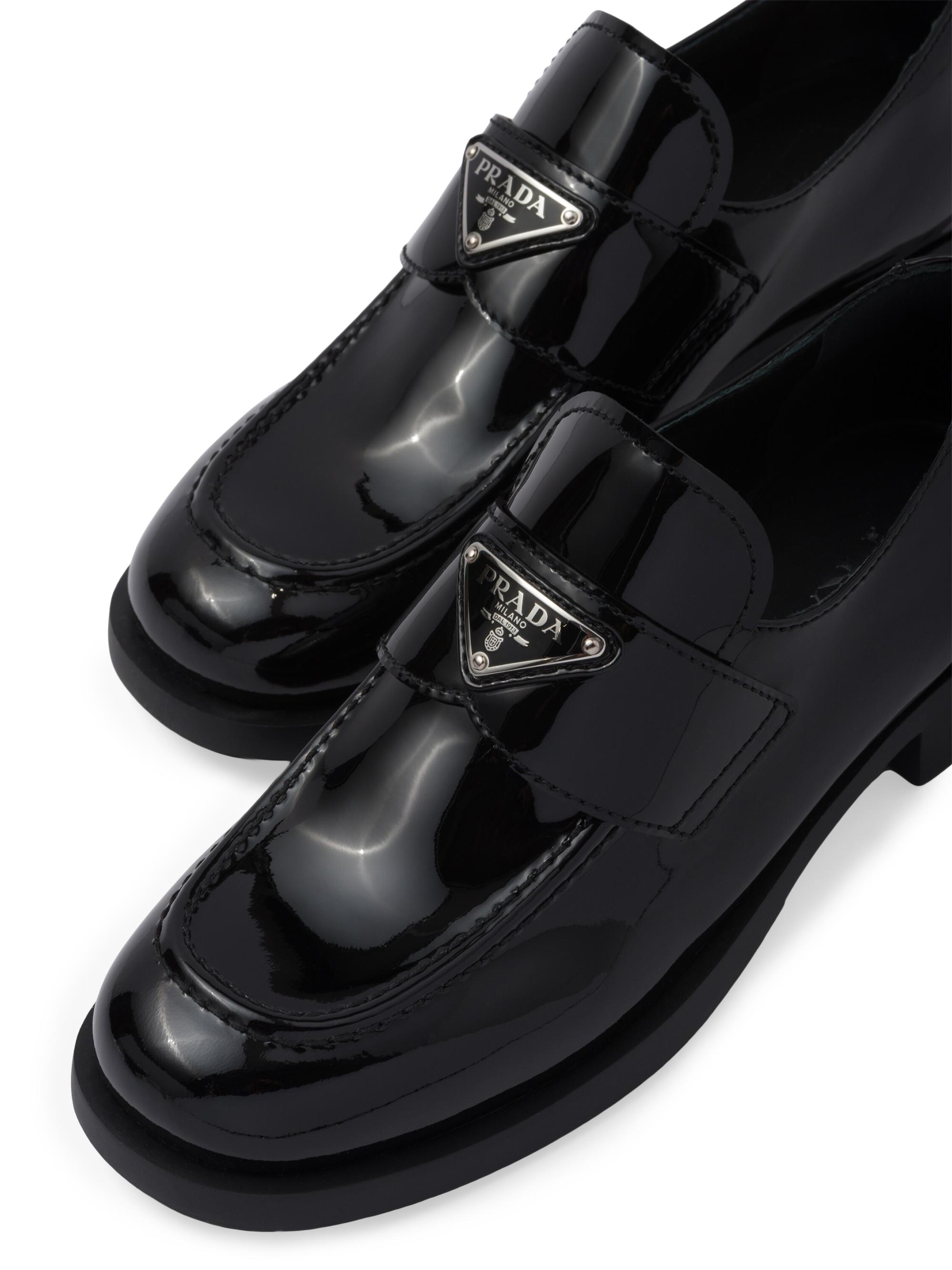Prada Patent-Leather Loafers | Saks Fifth Avenue