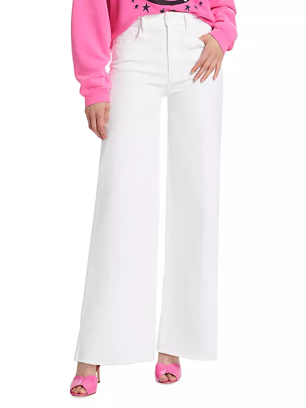 Shop Mother The Undercover Wide-Leg Jeans | Saks Fifth Avenue