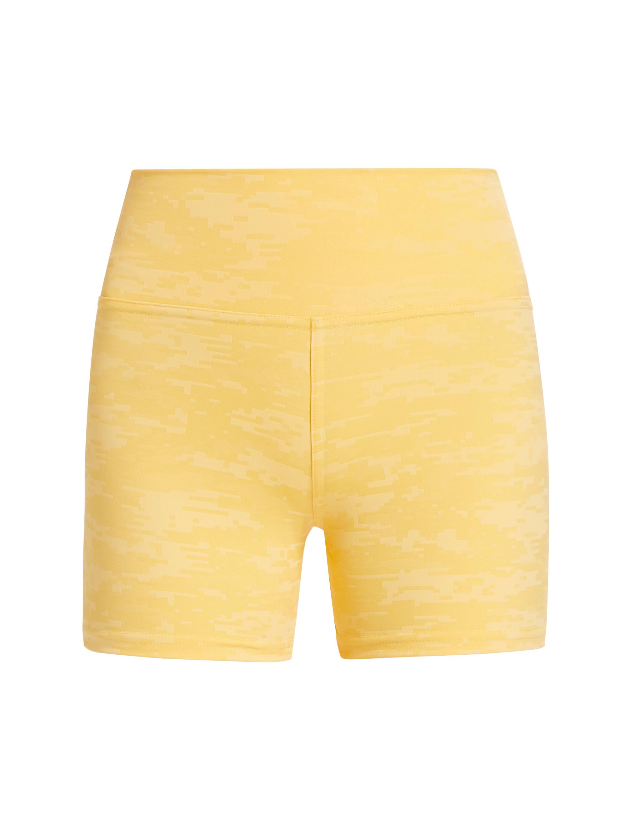 Maqui Active Women's IdealLift High-Rise Shorts - Sun Kissed Yellow
