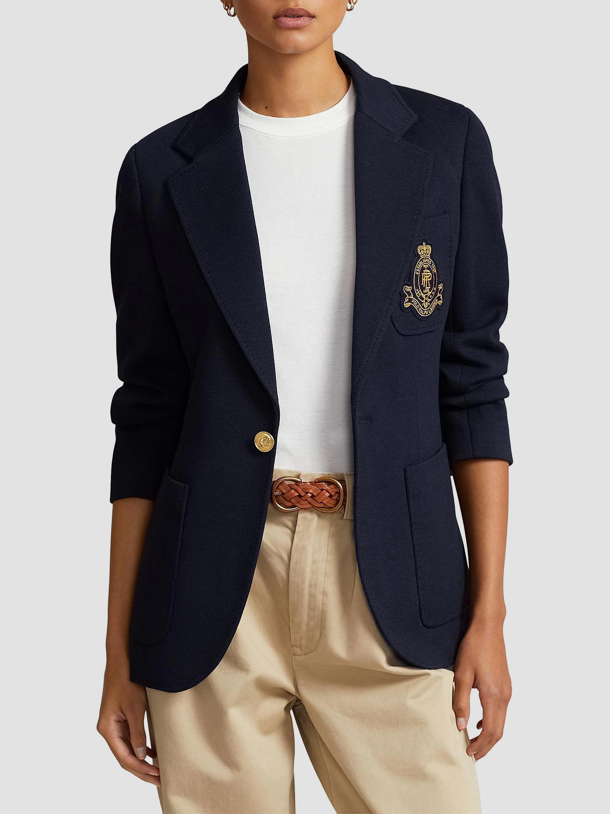 Polo Ralph Lauren Double-Knit One-Button Blazer | Saks Fifth Avenue