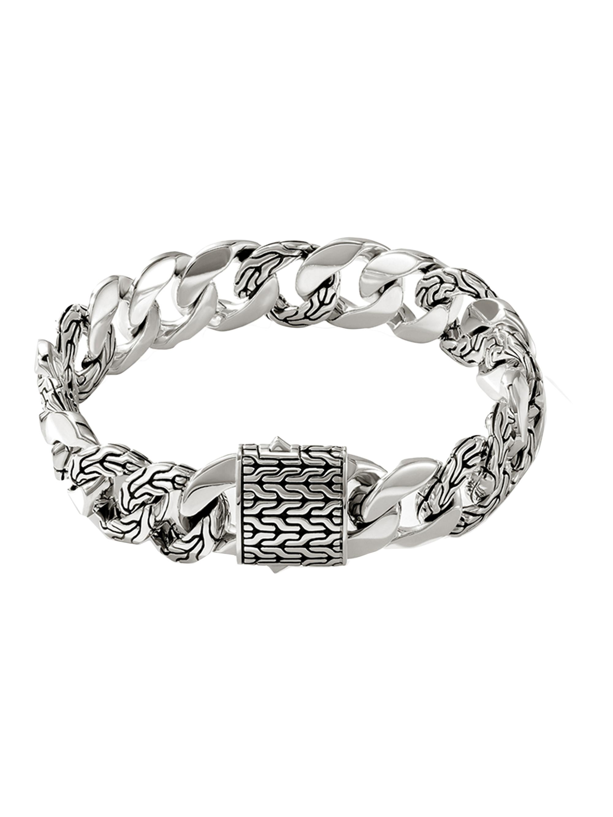 John Hardy Men's Sterling Silver Curb Link Bracelet - Silver