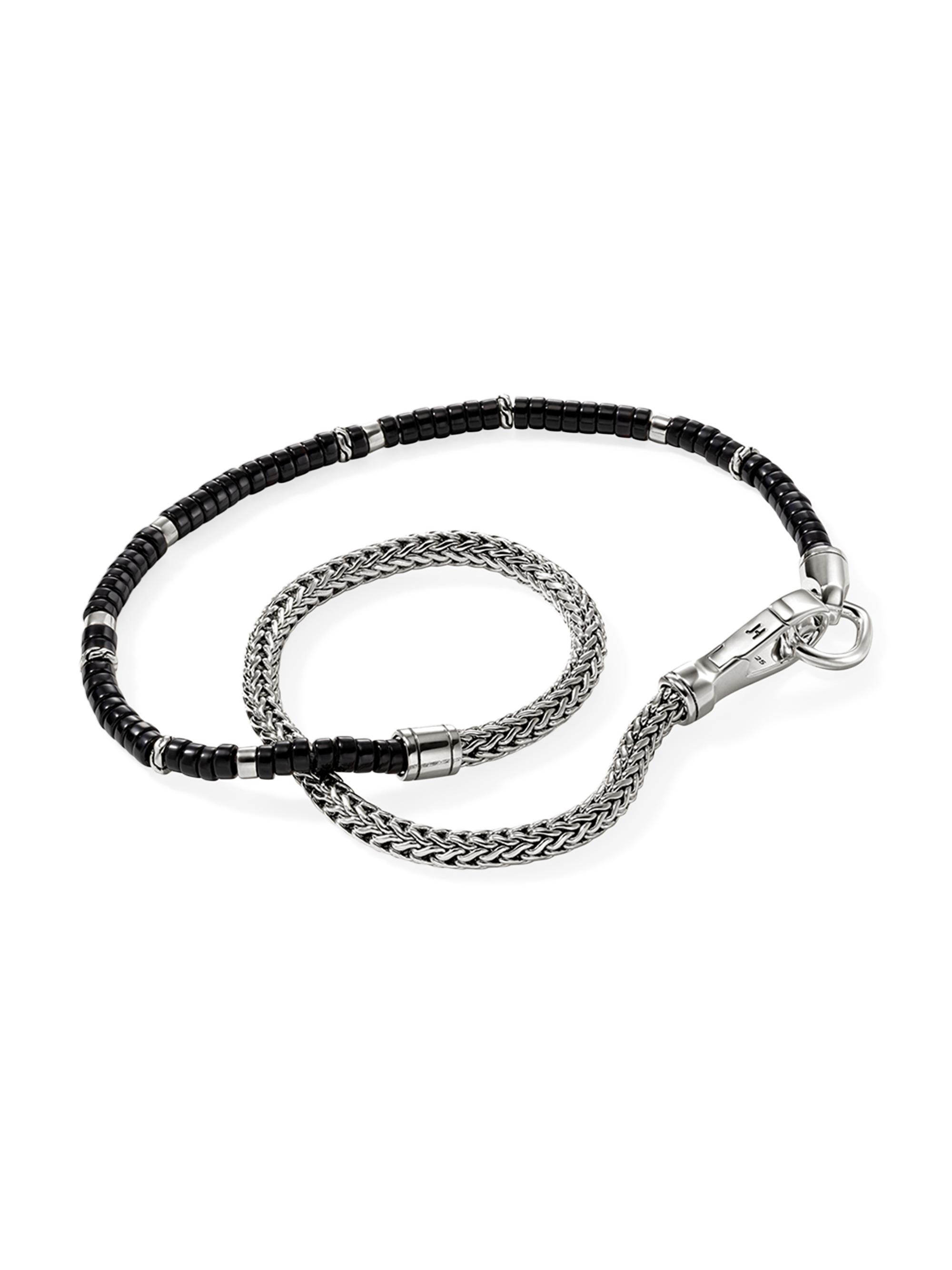 John Hardy Classic Chain Heishi bracelet - Grey