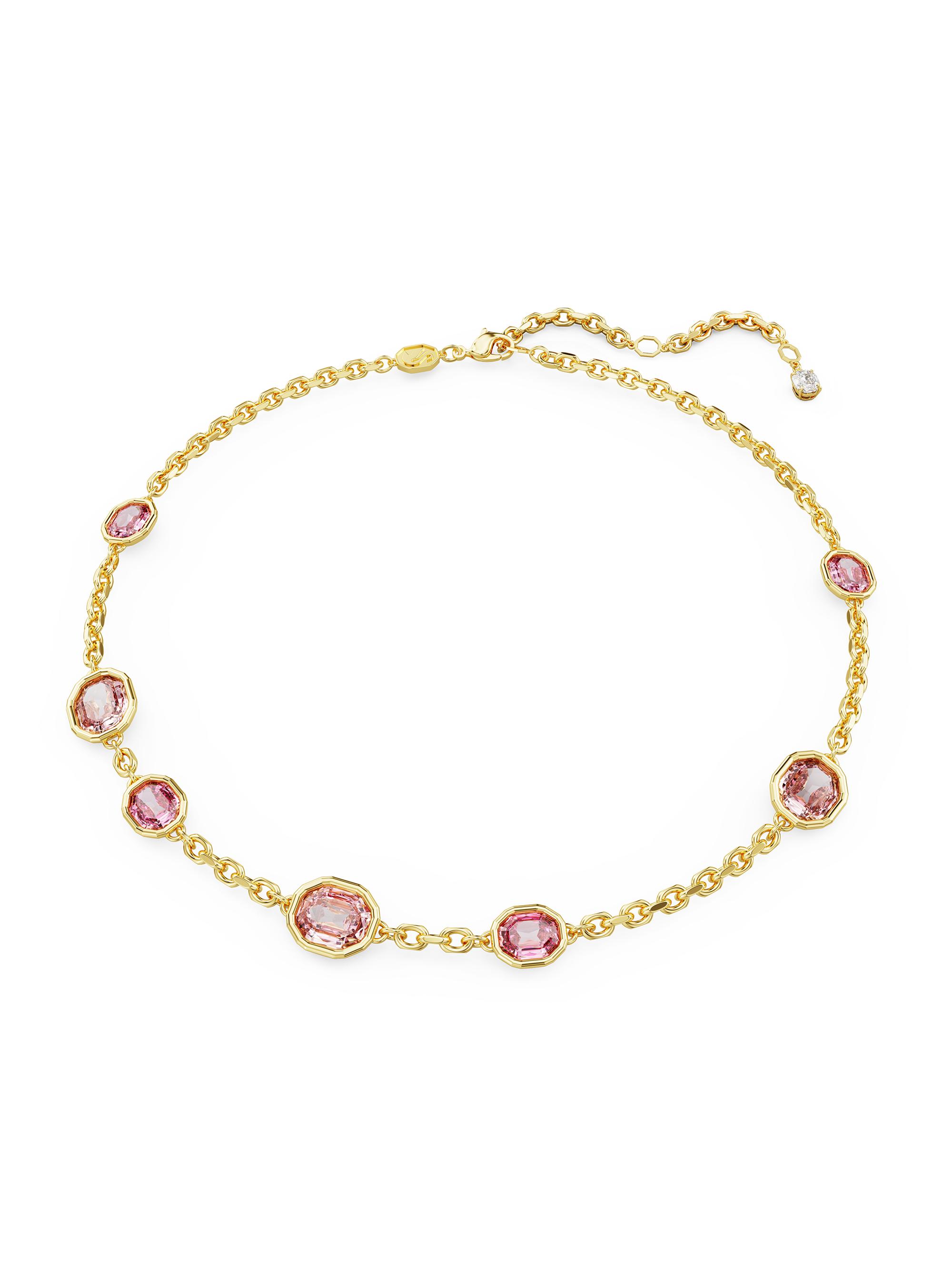 Swarovski Women's Imber Goldtone &  Crystal Necklace - Rose Gold