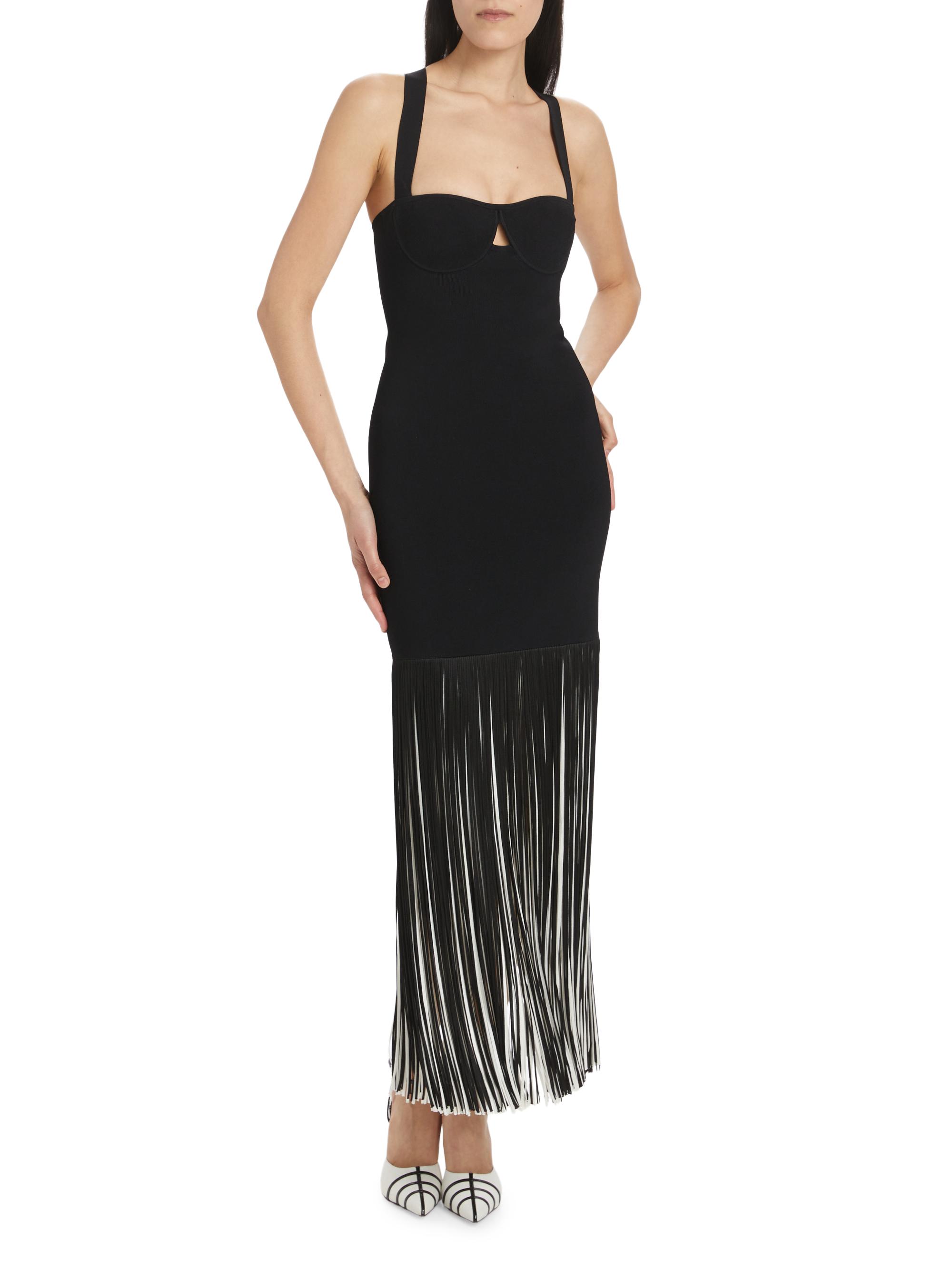 Galvan London Mia Fringe Maxi Dress | Saks Fifth Avenue