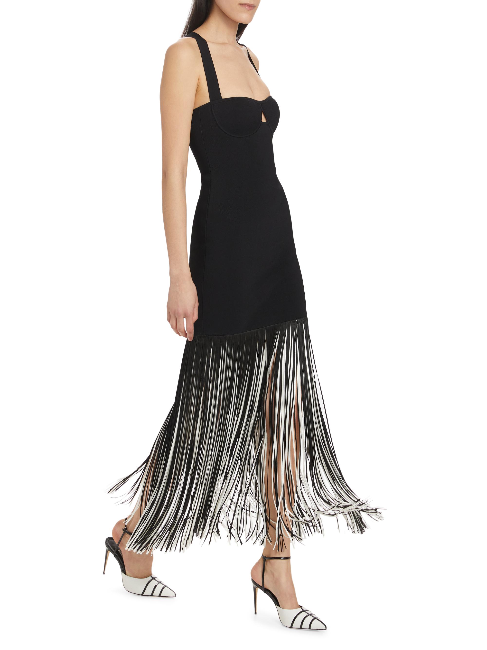 Galvan London Mia Fringe Maxi Dress | Saks Fifth Avenue