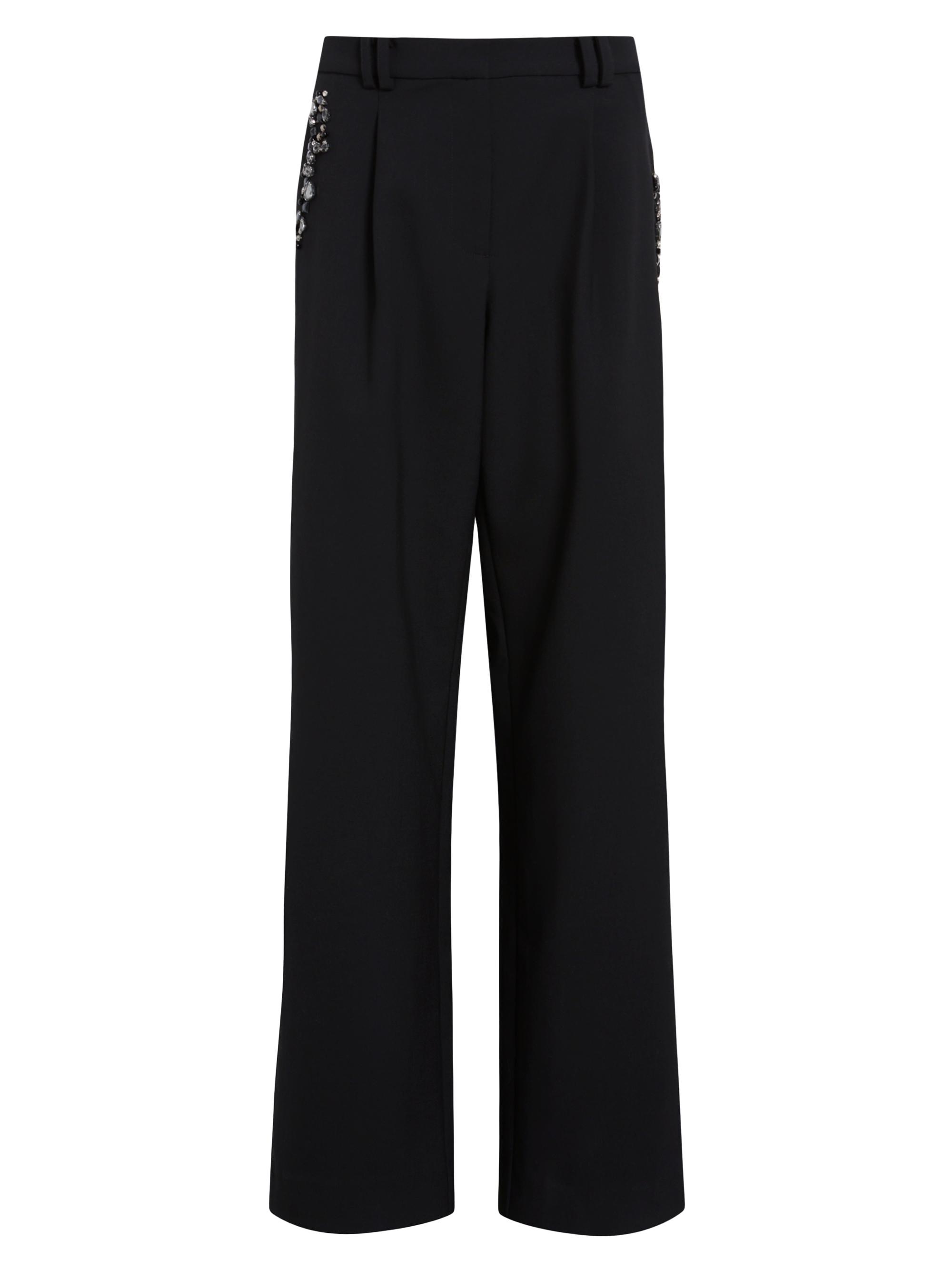AllSaints Women's Atlas Embellished Trousers - Black