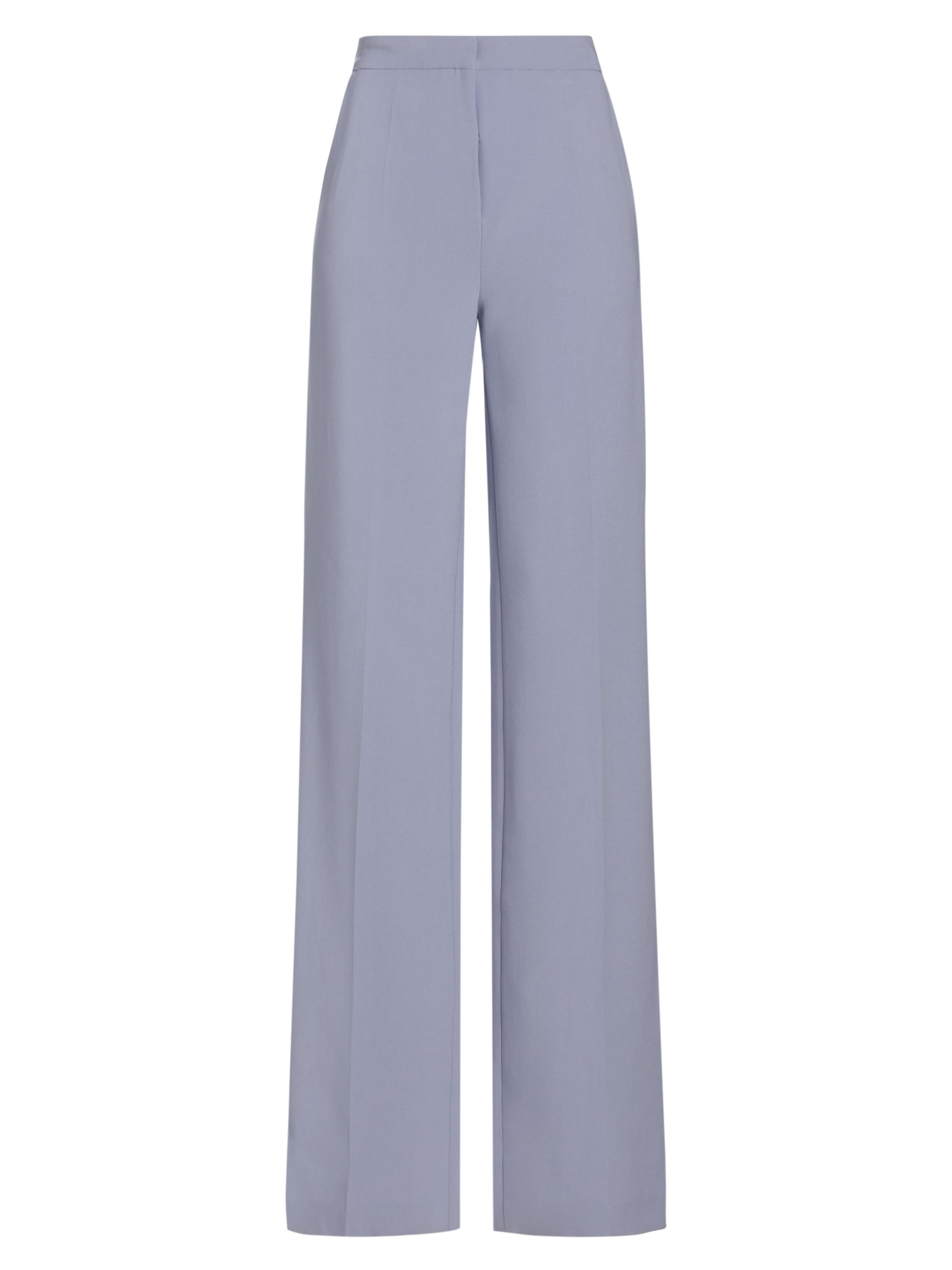 Altuzarra Women's Laski Crepe Wide-Leg Pants - Eventide