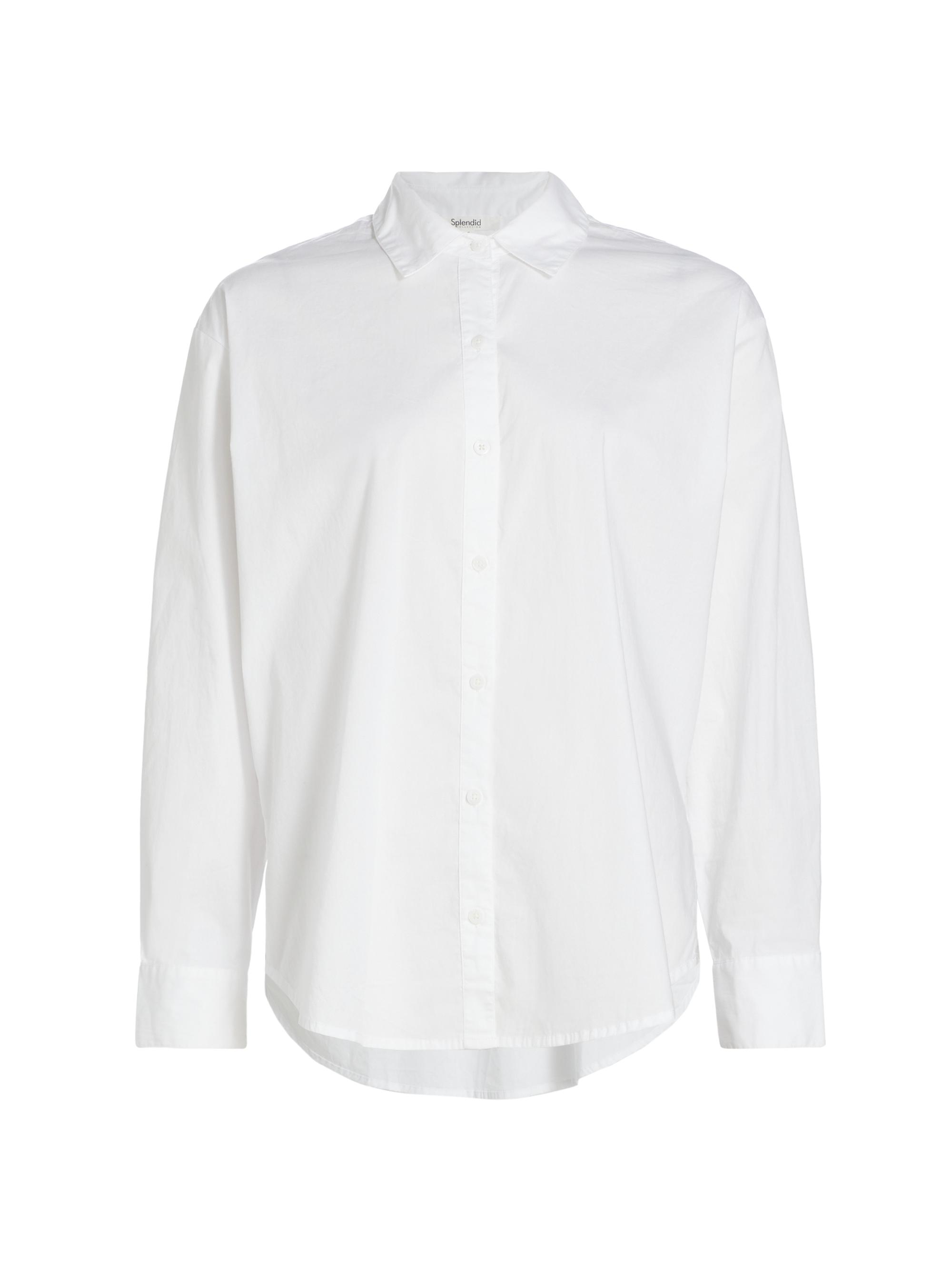 Splendid Women's Avril Cotton Buttoned Shirt - White