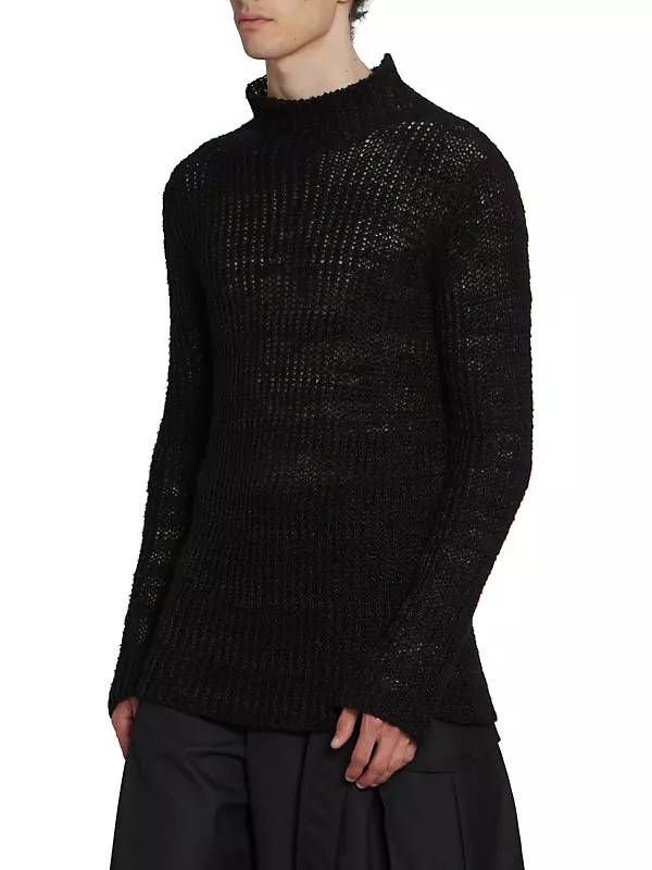 Shop Dries Van Noten Milla Linen Sweater | Saks Fifth Avenue