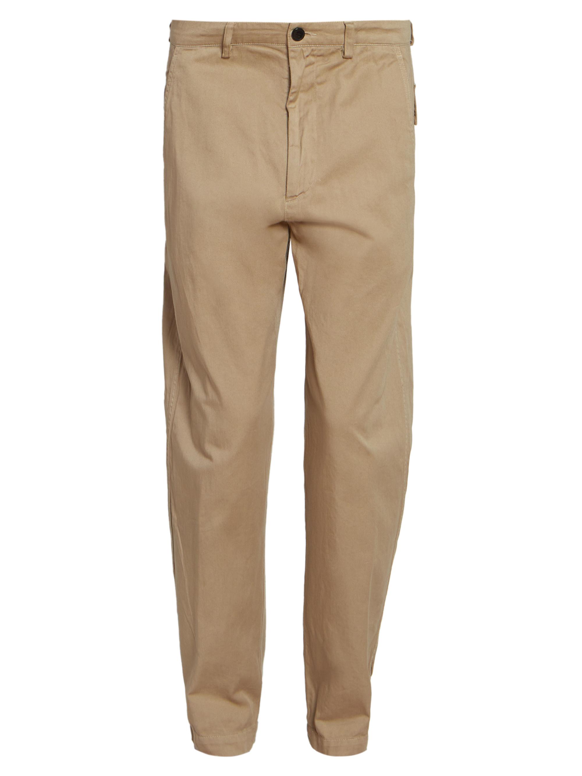 Dries Van Noten Men's Penwick Cotton Pants - Beige