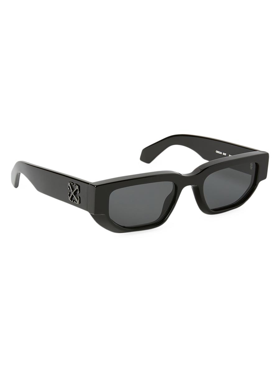 Off-White Greeley 54MM Geometric Sunglasses | Saks Fifth Avenue