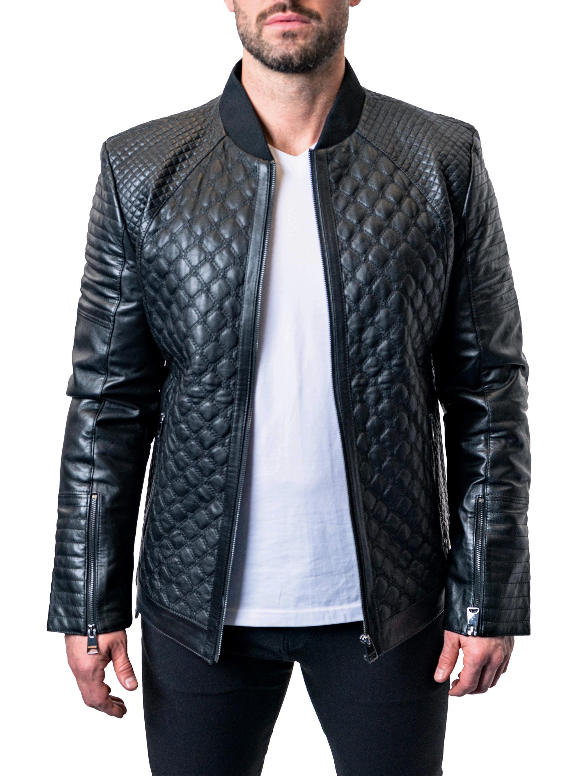 Men's Designer Leather & Shearling Jackets | Saks Fifth Avenue