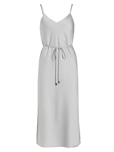 Women's Grey Designer Slip Dresses