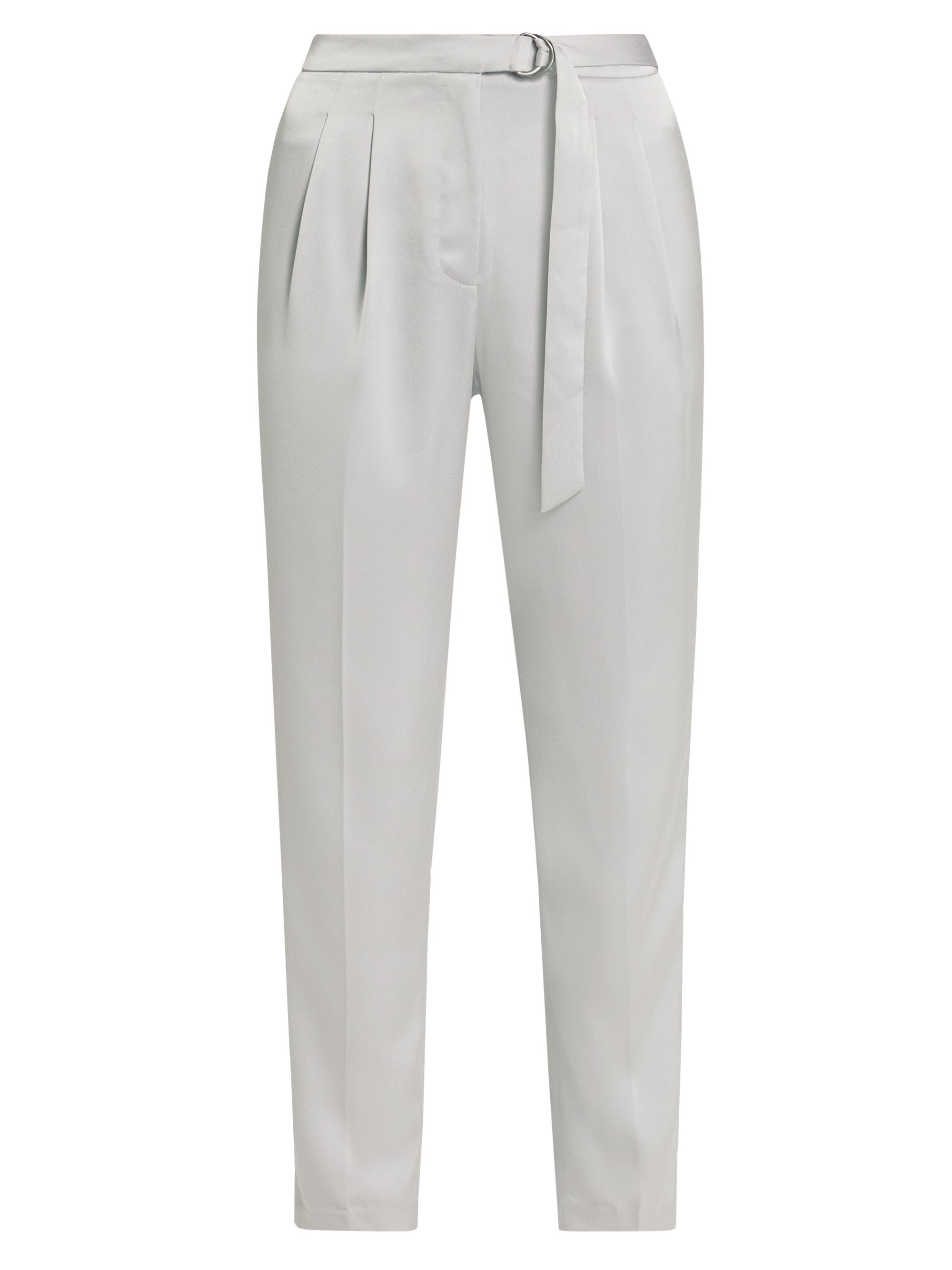 If Only Studio Women's Paige Satin Belted Pants - Champagne