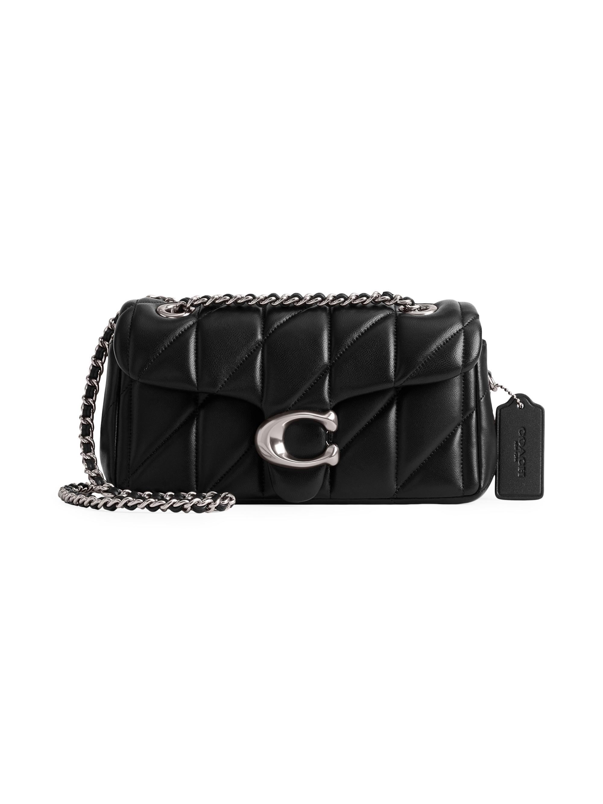 靴/バッグ Coach Tabby Quilted Shoulder Bag Black COACH Tabby Quilted Leather Shoulder Bag | Saks Fifth Avenue