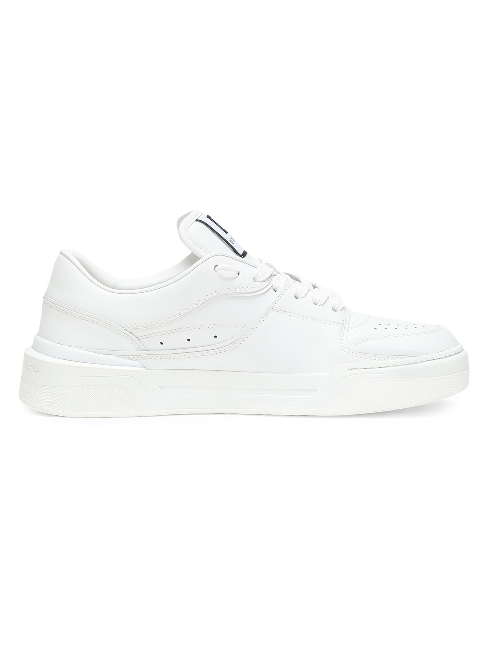 Dolce & Gabbana Men's New Roma Acetate Sneakers - Bianco