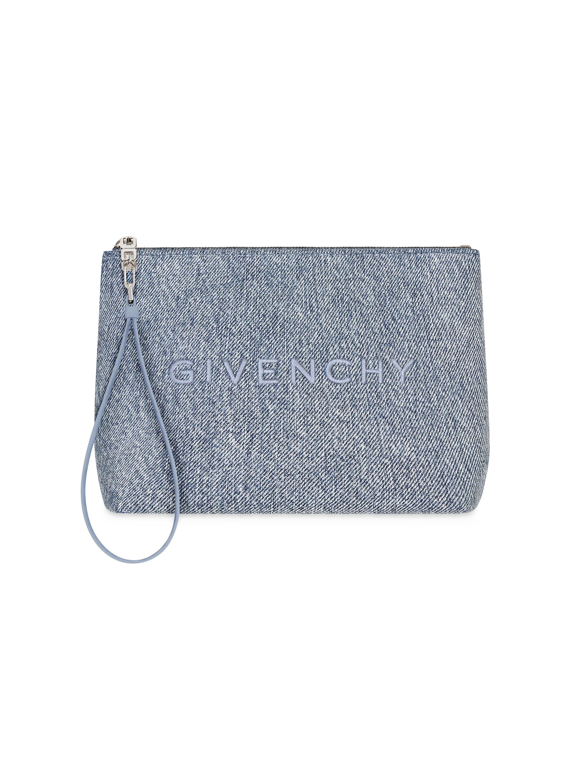 Givenchy Women's Travel Pouch In Denim Blue