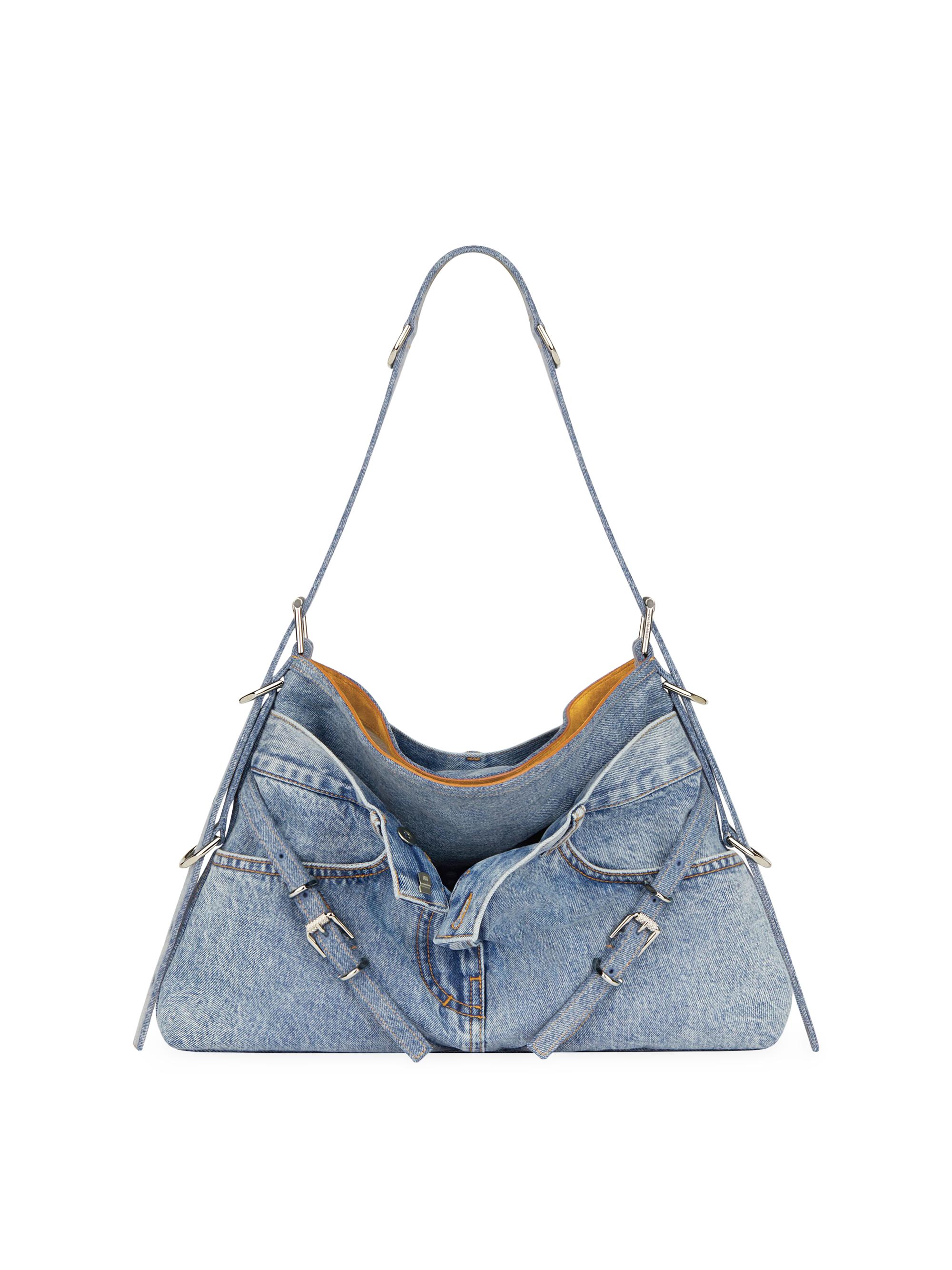Givenchy Women's  Voyou Boyfriend Bag In Jeans Blue