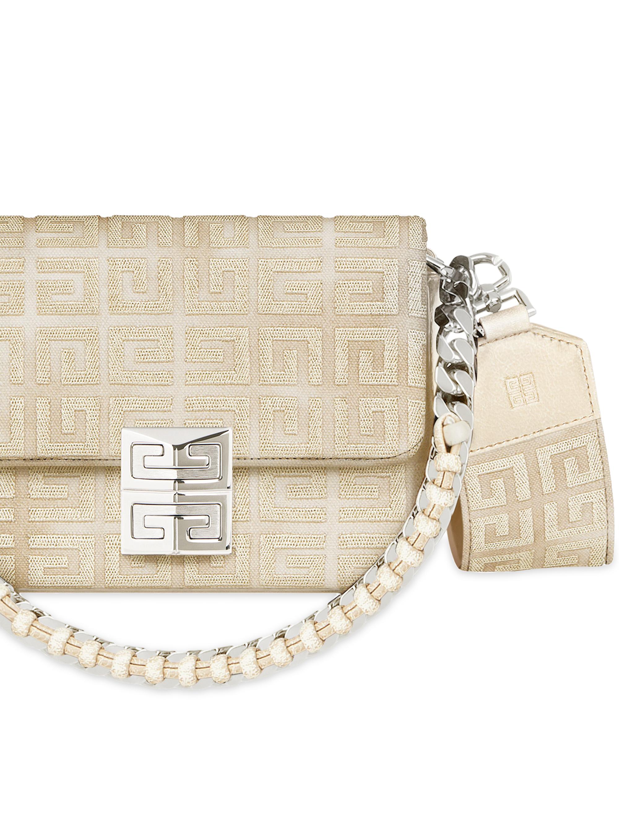 Givenchy Small 4G Bag In Lurex Embroidery With Chain | Saks Fifth