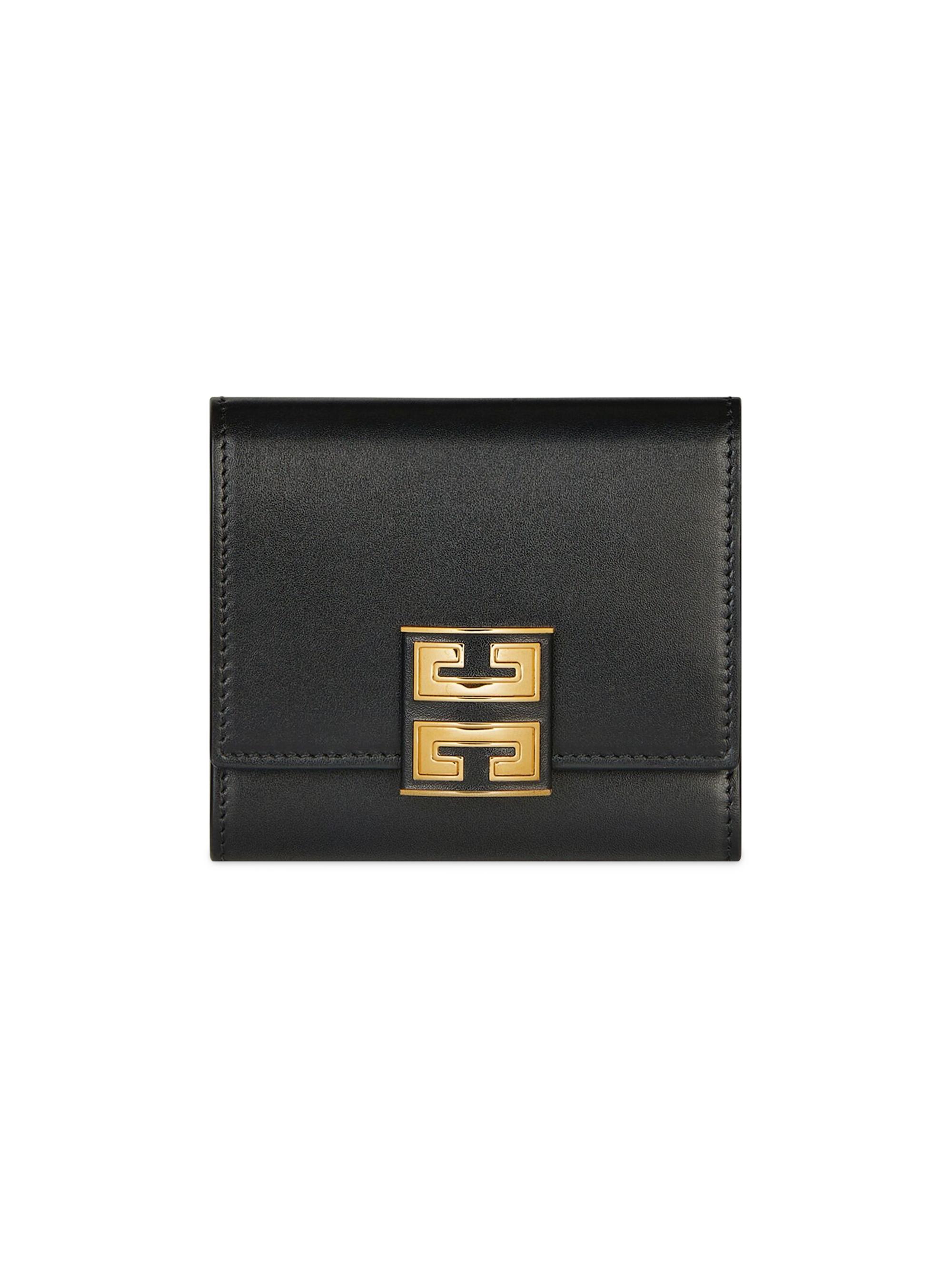 Givenchy Women's 4G Wallet In Leather - Black