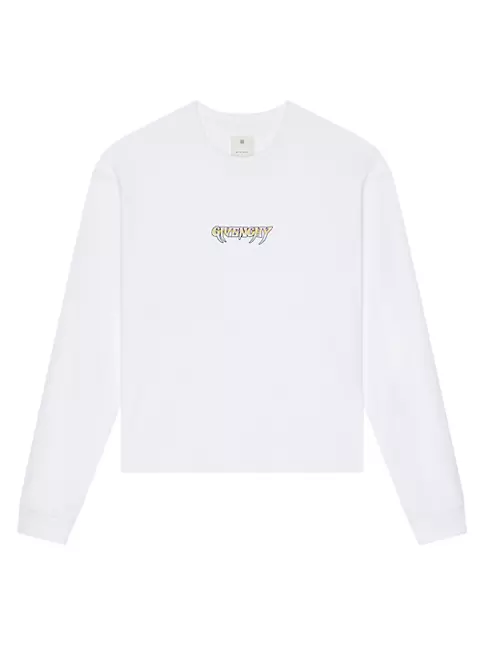 Shop Givenchy World Tour Boxy Fit T-Shirt In Cotton