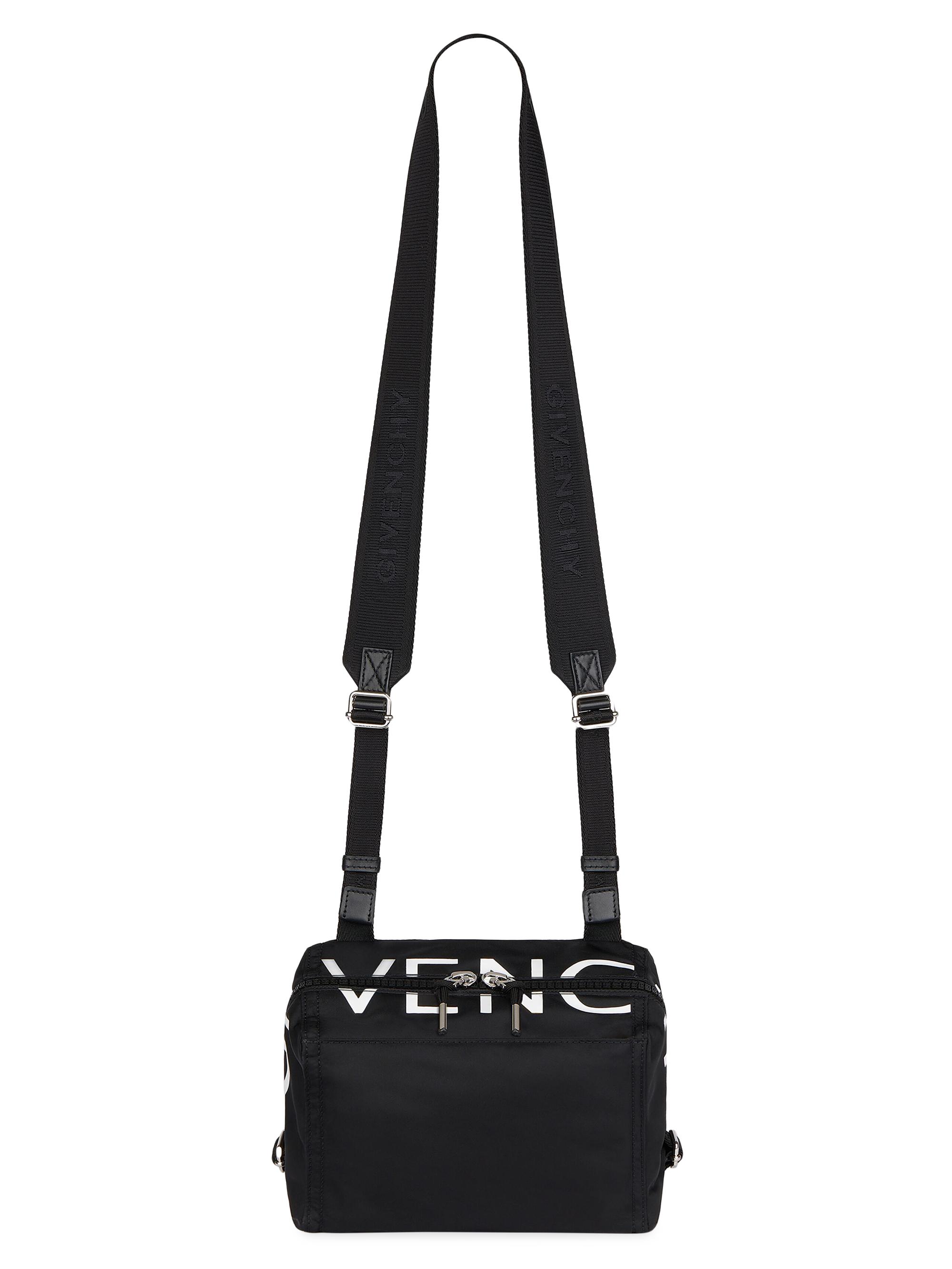 Givenchy Men's  Pandora Bag in Nylon - Black White