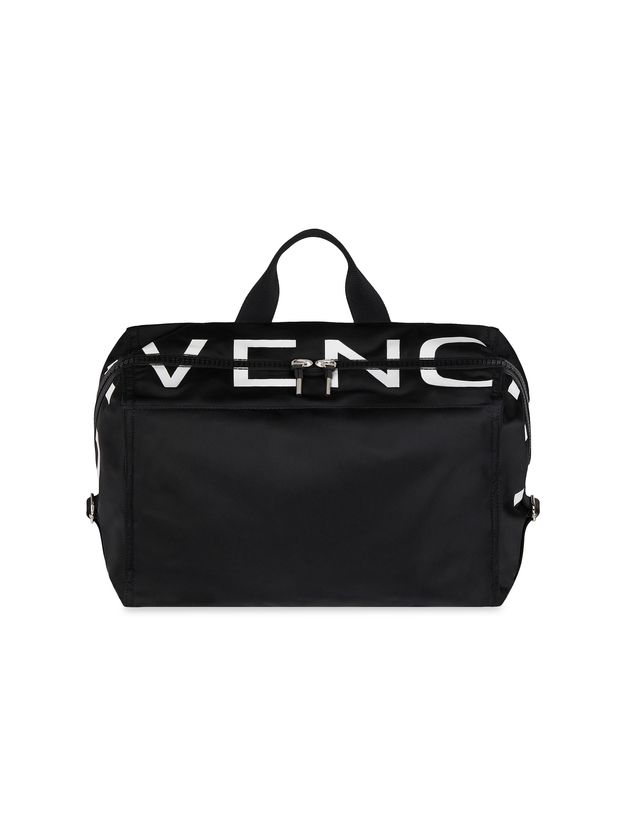 Givenchy Men's  Pandora Bag in Nylon - Black White