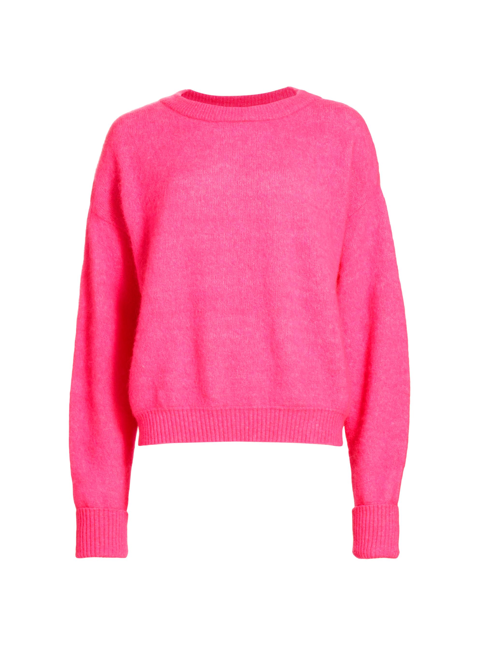 American Vintage Women's Vito Marled Sweater - Rose Fluo Chine