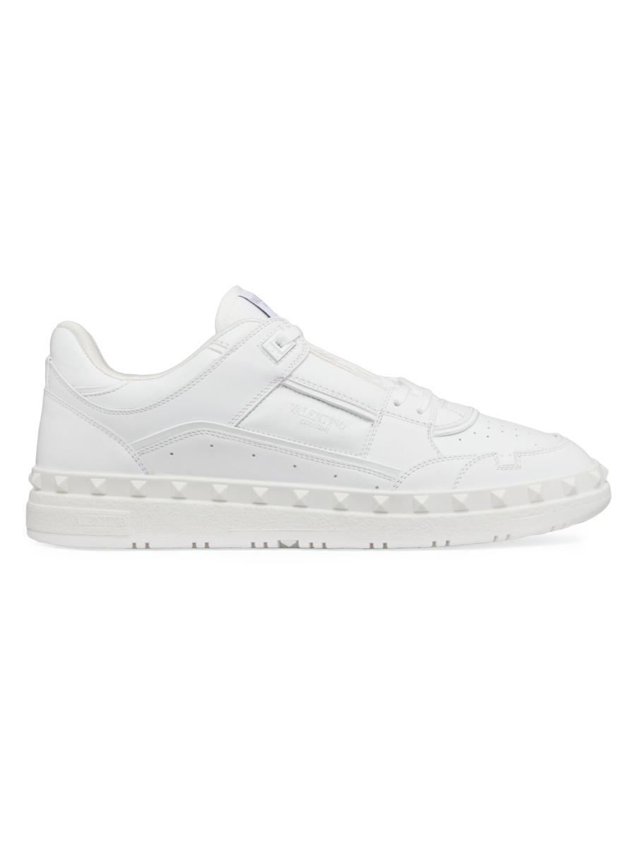 Valentino Garavani Freedots Low Top Sneakers In Calfskin