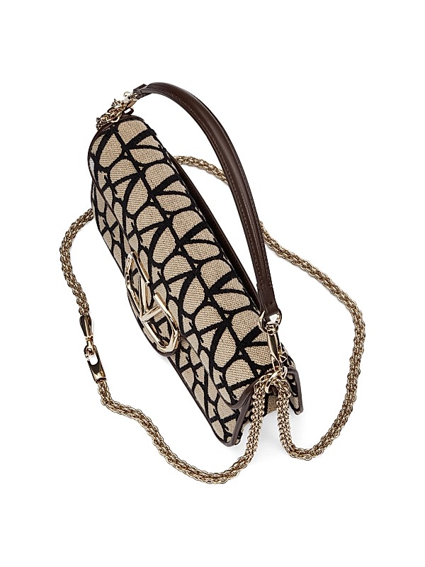 Shop Valentino Garavani Locò Toile Iconographe Shoulder Bag Shop Valentino Garavani Locò Toile Iconographe Shoulder Bag