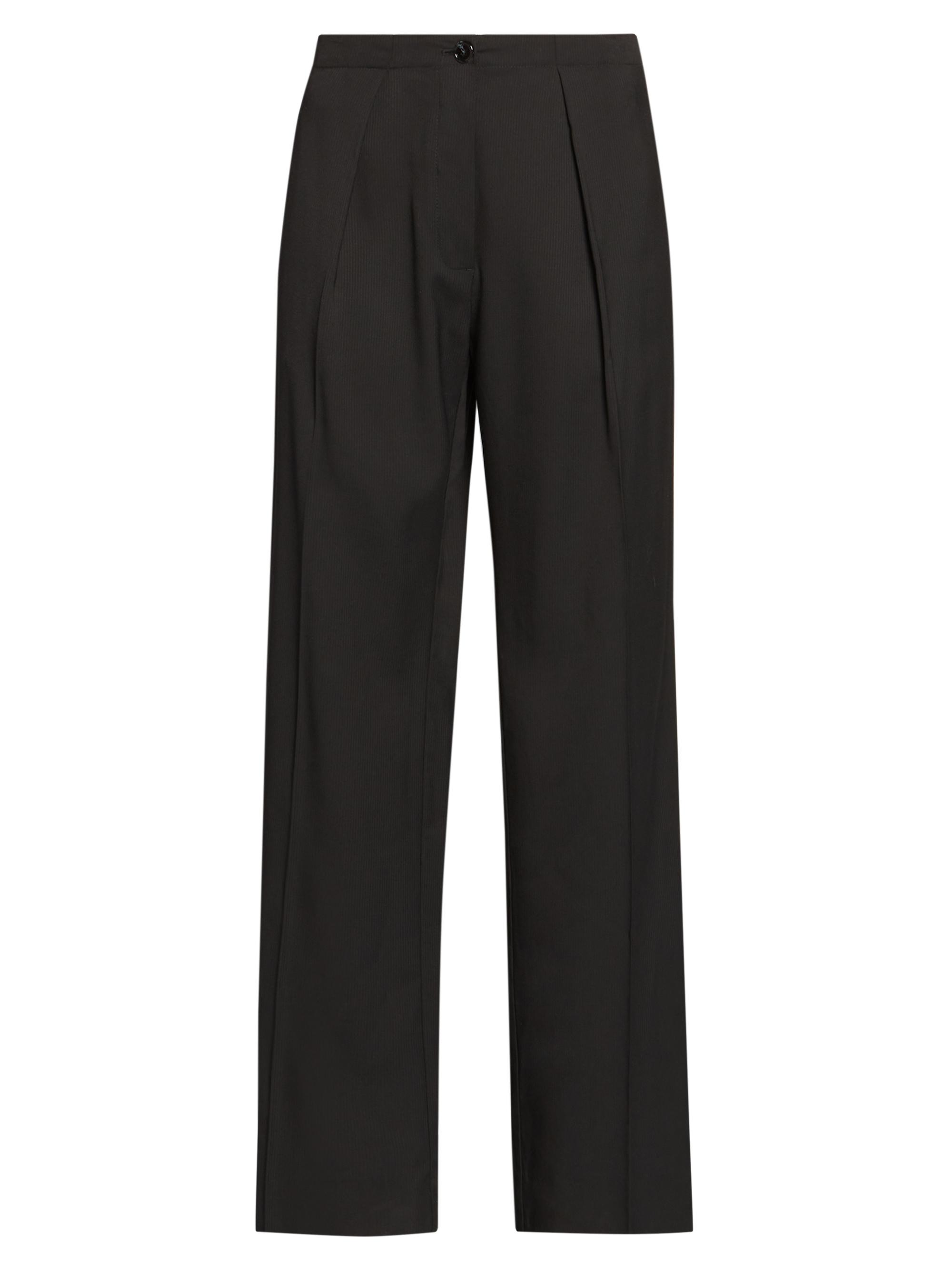 Acne Studios Women's Pernille Jaq Wool-Blend Trousers - Black