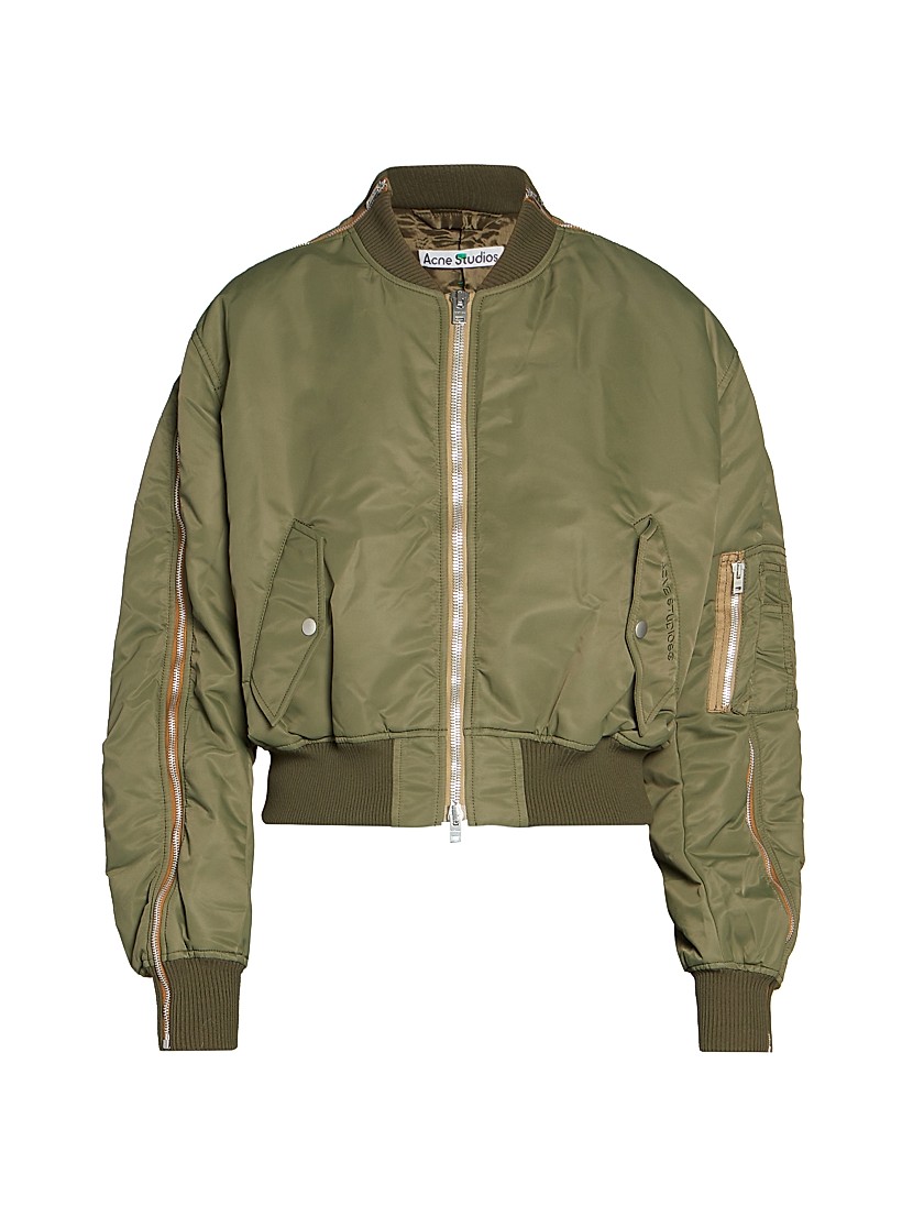 Shop Acne Studios Onad Nylon Bomber Jacket | Saks Fifth Avenue Shop Acne Studios Onad Nylon Bomber Jacket | Saks Fifth Avenue