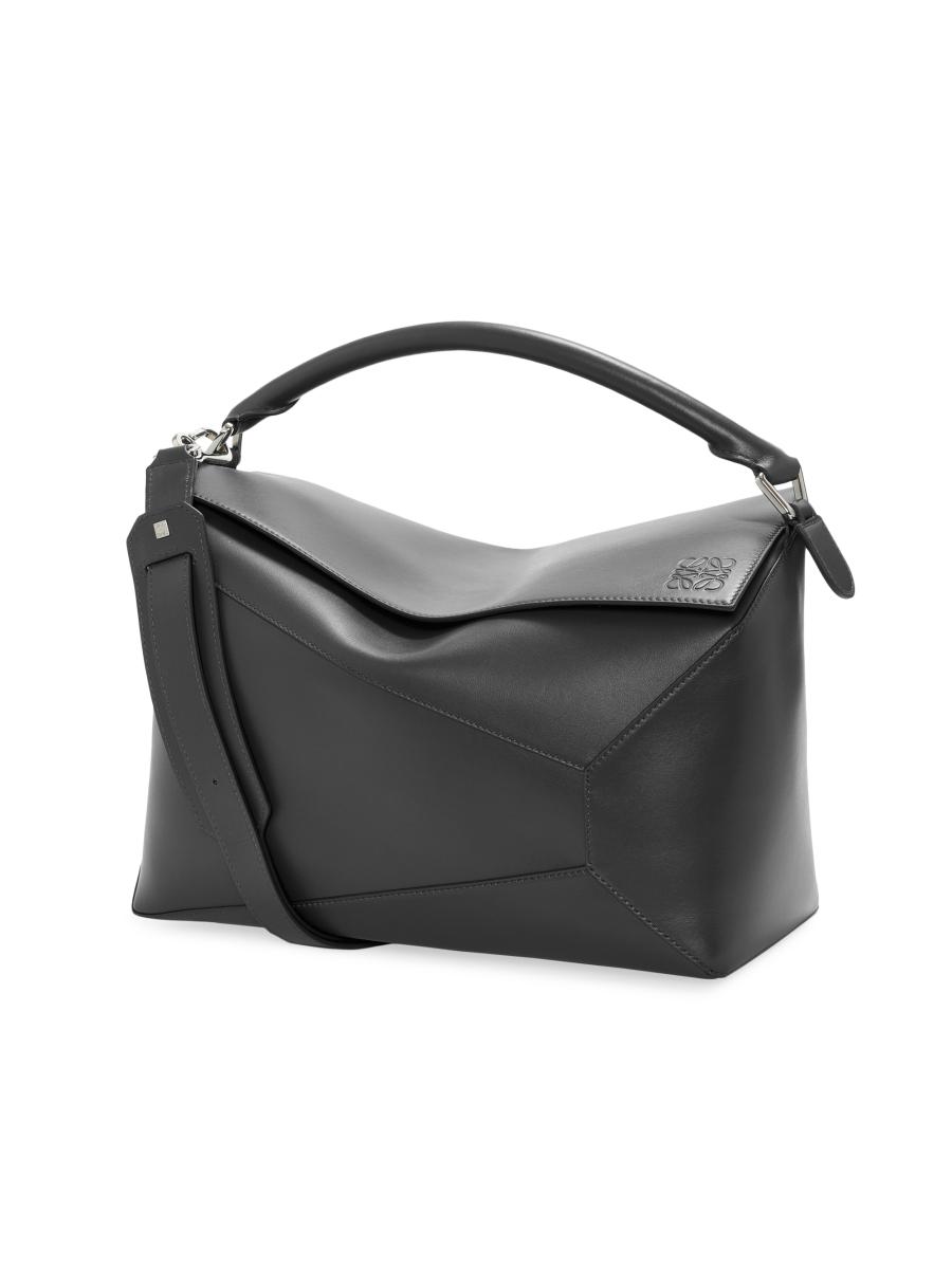 LOEWE Puzzle Edge Leather Shoulder Bag | Saks Fifth Avenue