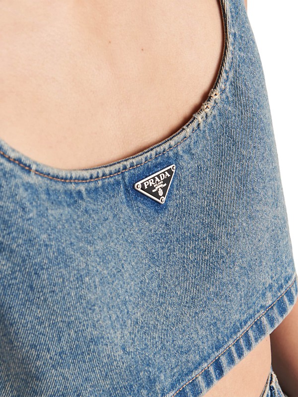 Shop Prada Denim Top | Saks Fifth Avenue Shop Prada Denim Top | Saks Fifth Avenue