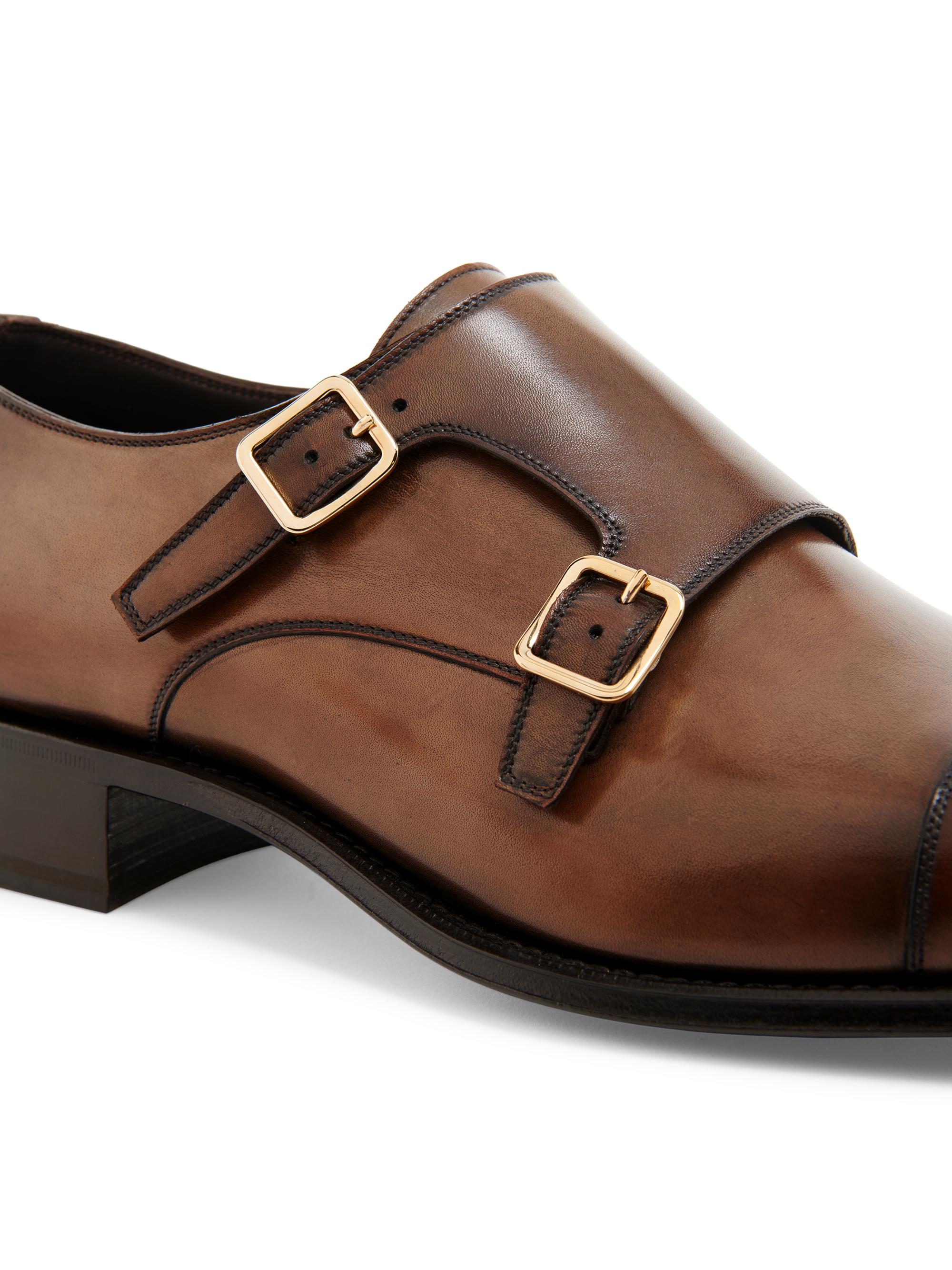 TOM FORD Claydon Double-Monk-Strap Shoes | Saks Fifth Avenue