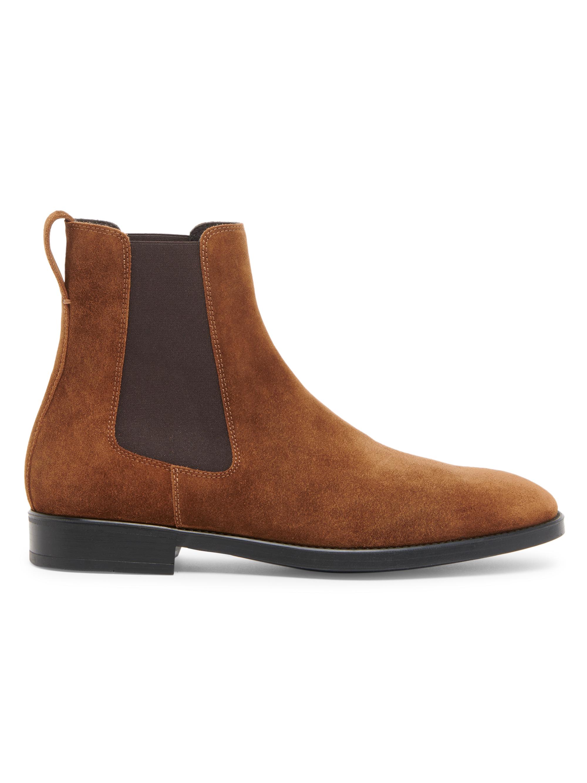 TOM FORD Men's Robert Suede Chelsea Boots - Tobacco