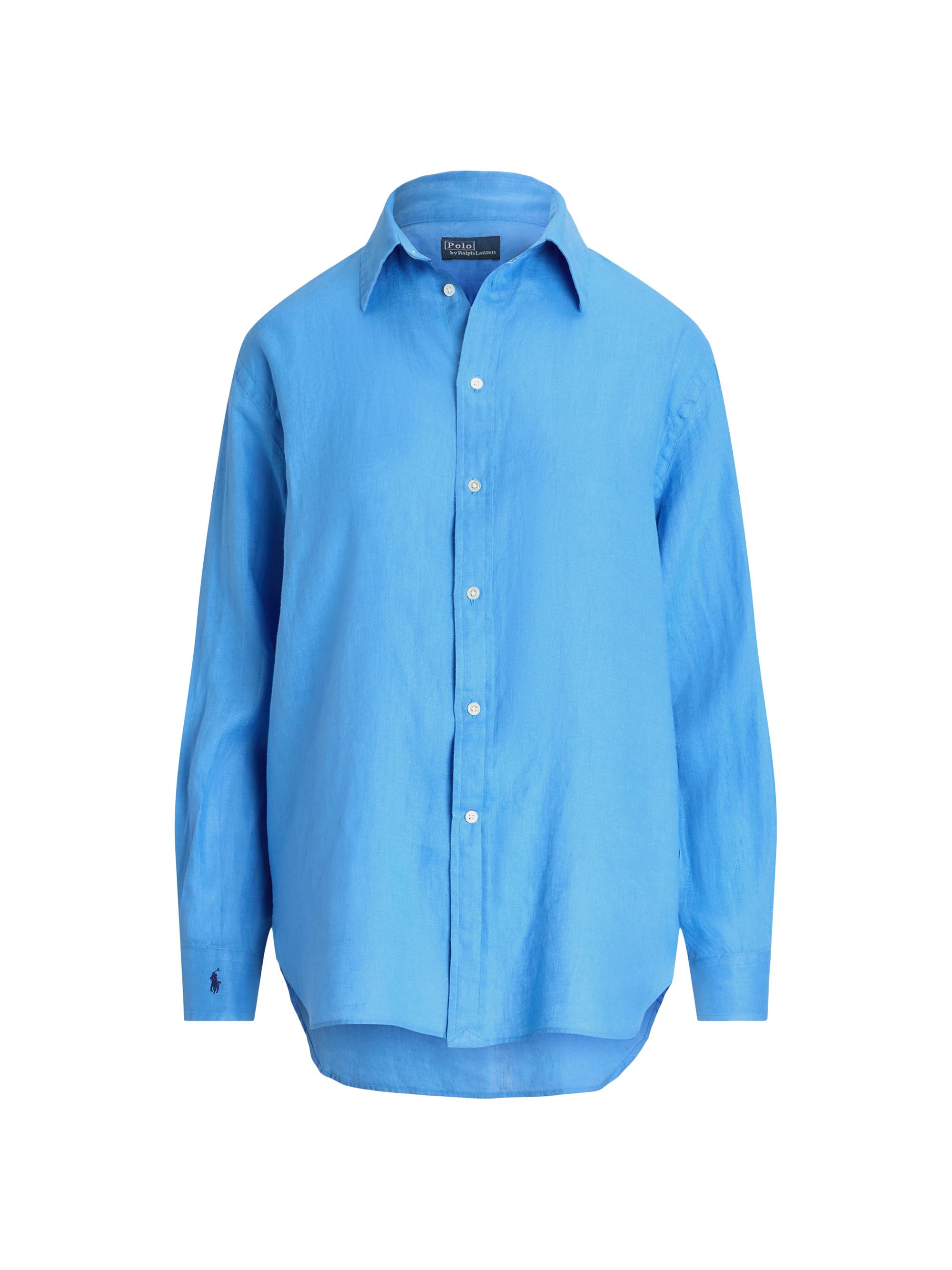 Polo Ralph Lauren Oversized Linen Button-Front Shirt | Saks