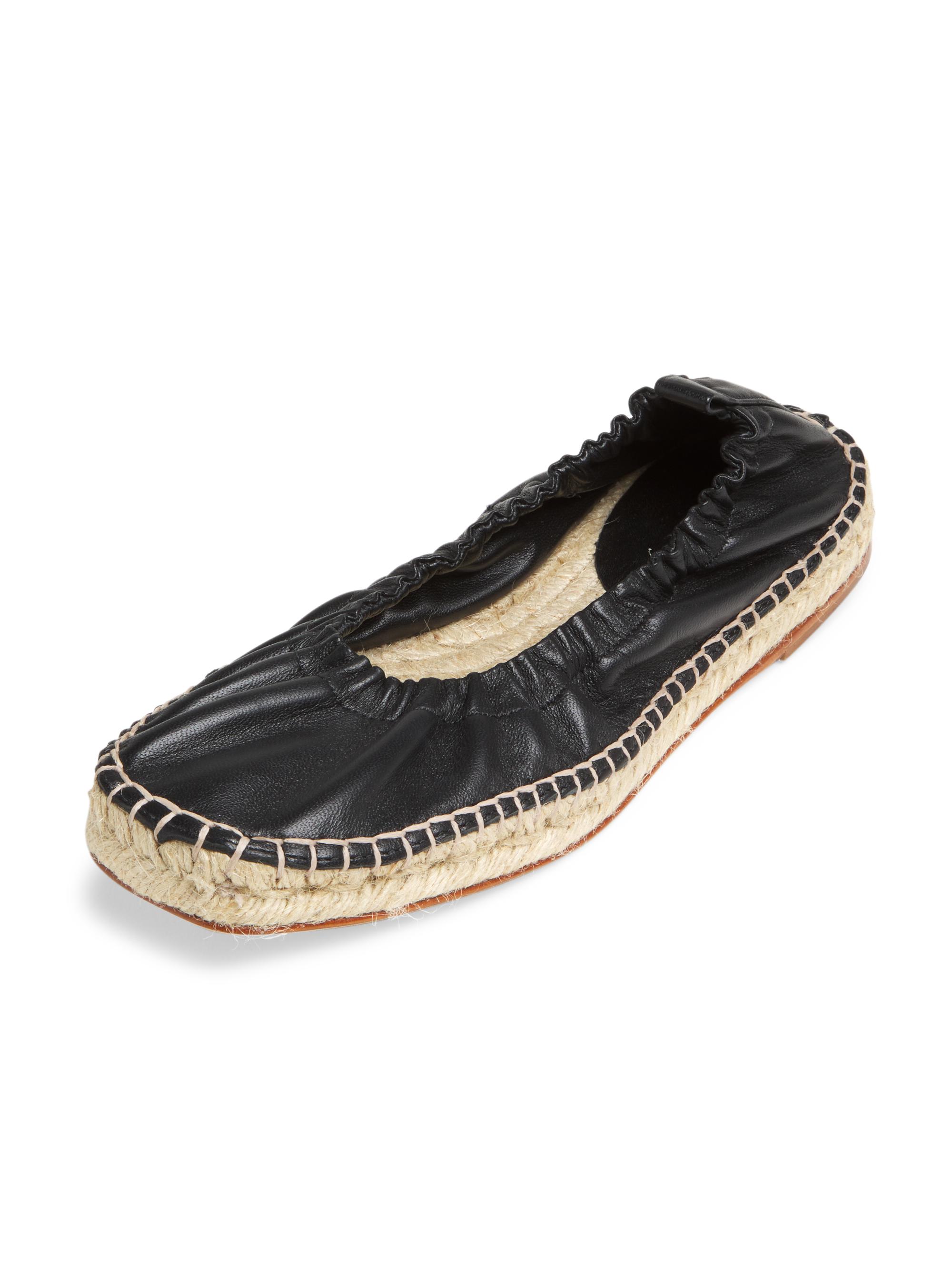 Saks Fifth Avenue Leather Espadrilles | Saks Fifth Avenue