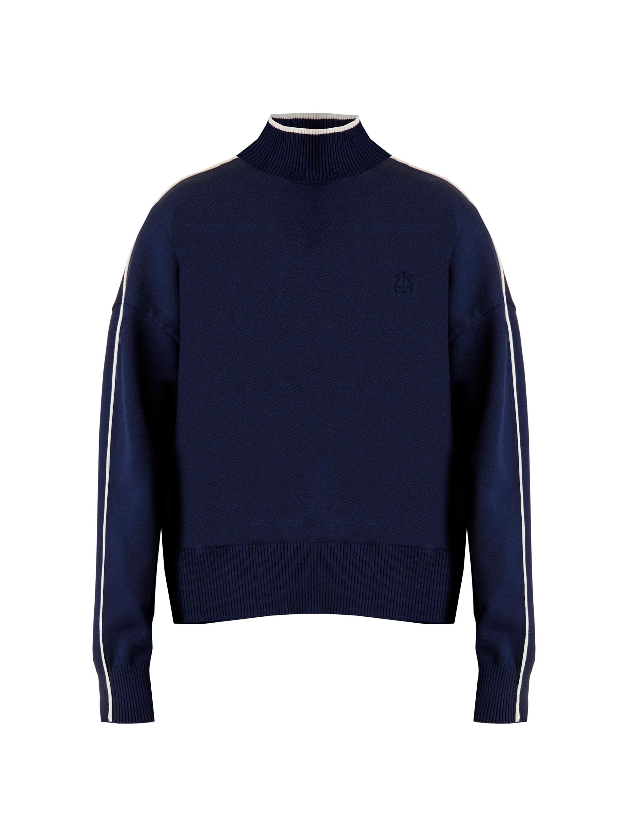 Alala Women's Framed Knit Mock Neck Sweater - Cream