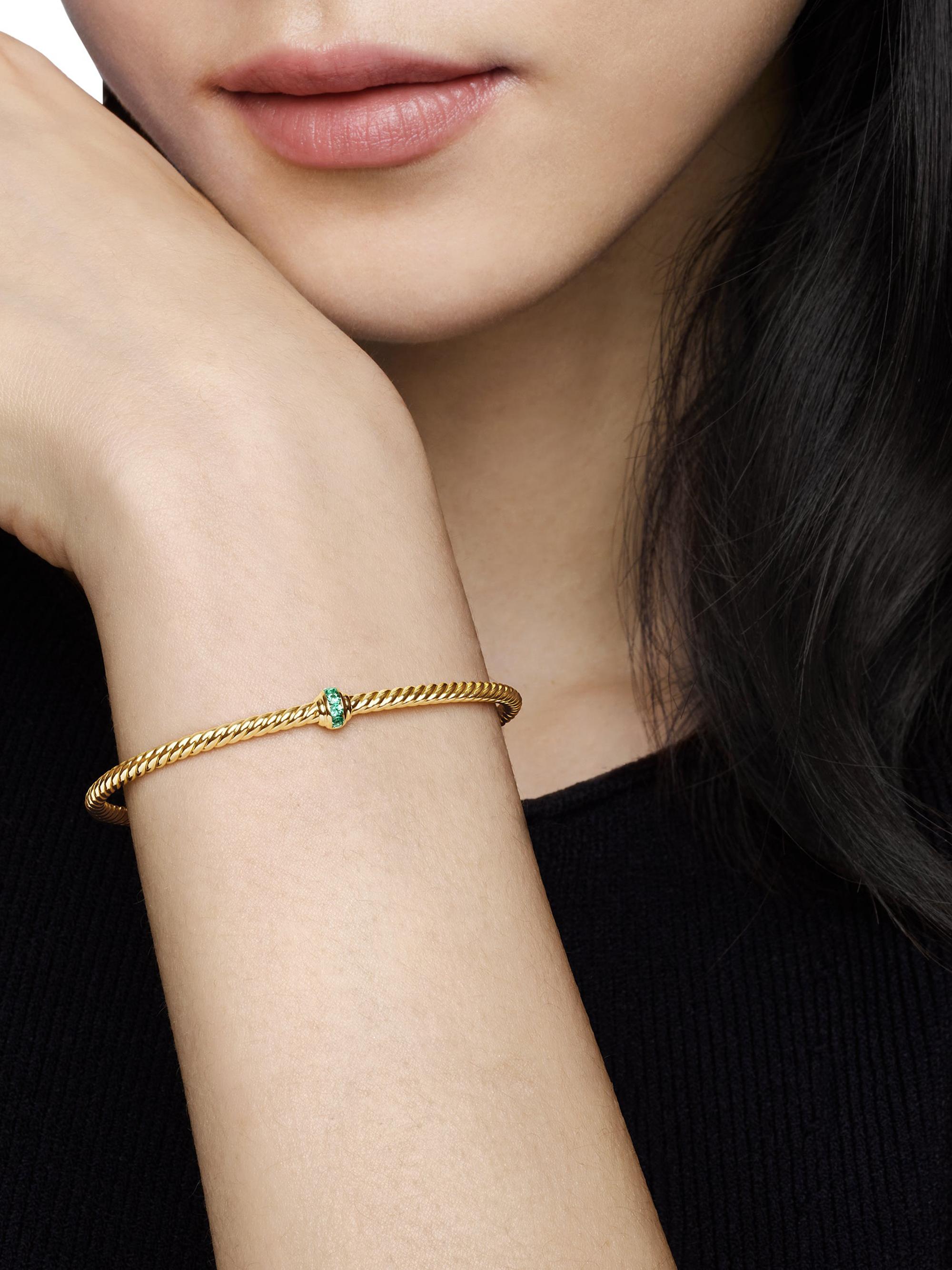 18k Bracelet David Yurman Women's Cable Classics Bracelet