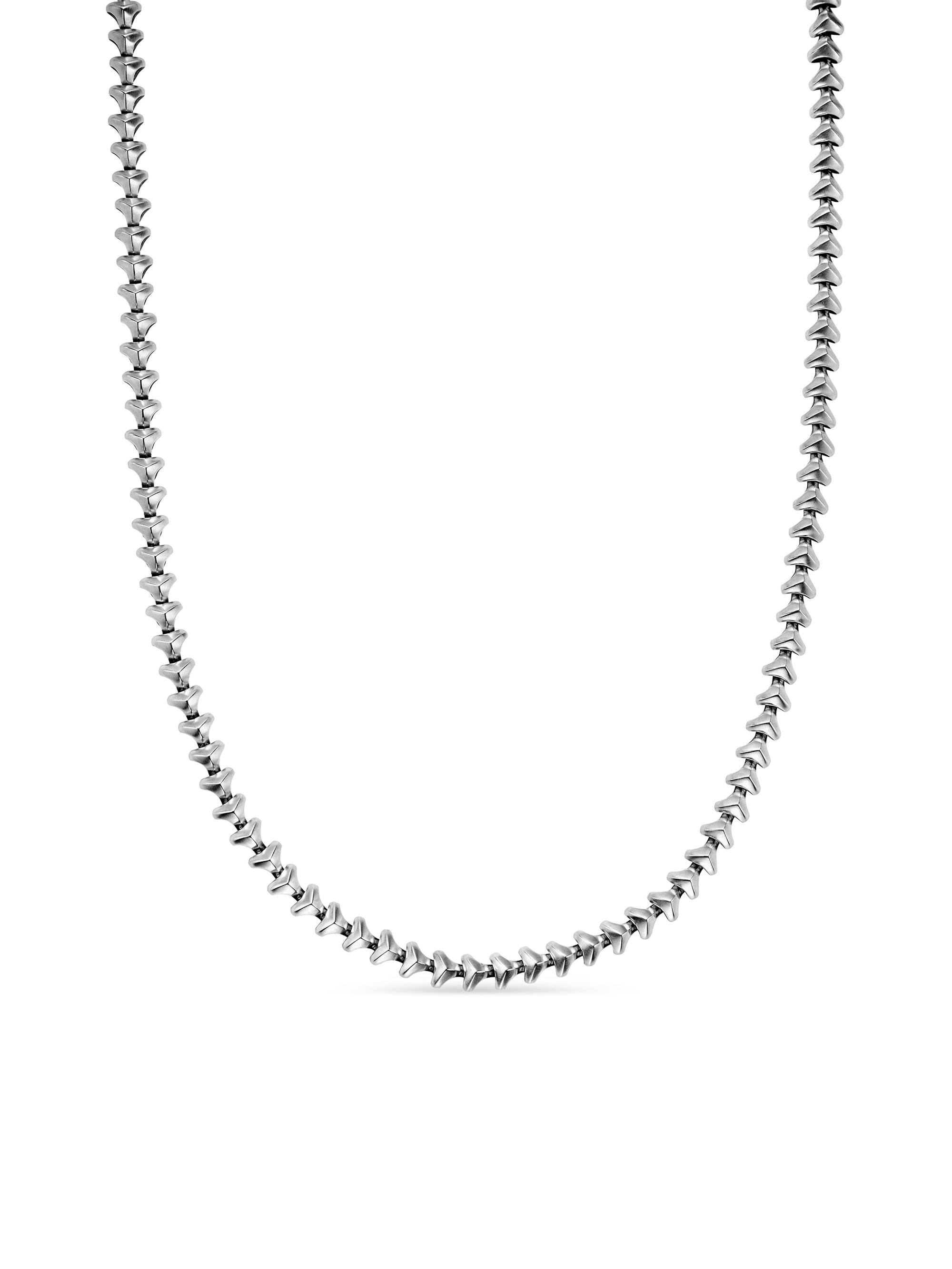 David Yurman Men's Armory Necklace In Sterling Silver - Silver