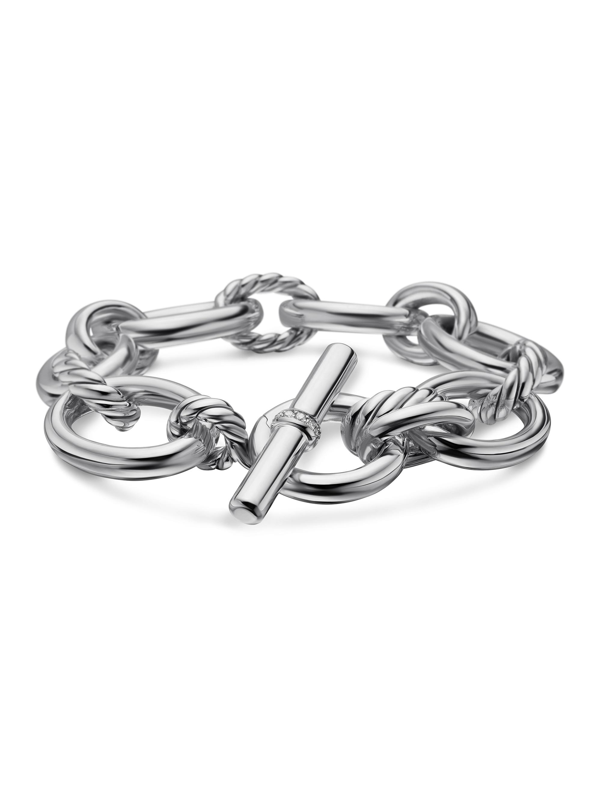 David Yurman Women's DY Mercer Chain Bracelet in Sterling Silver - Silver