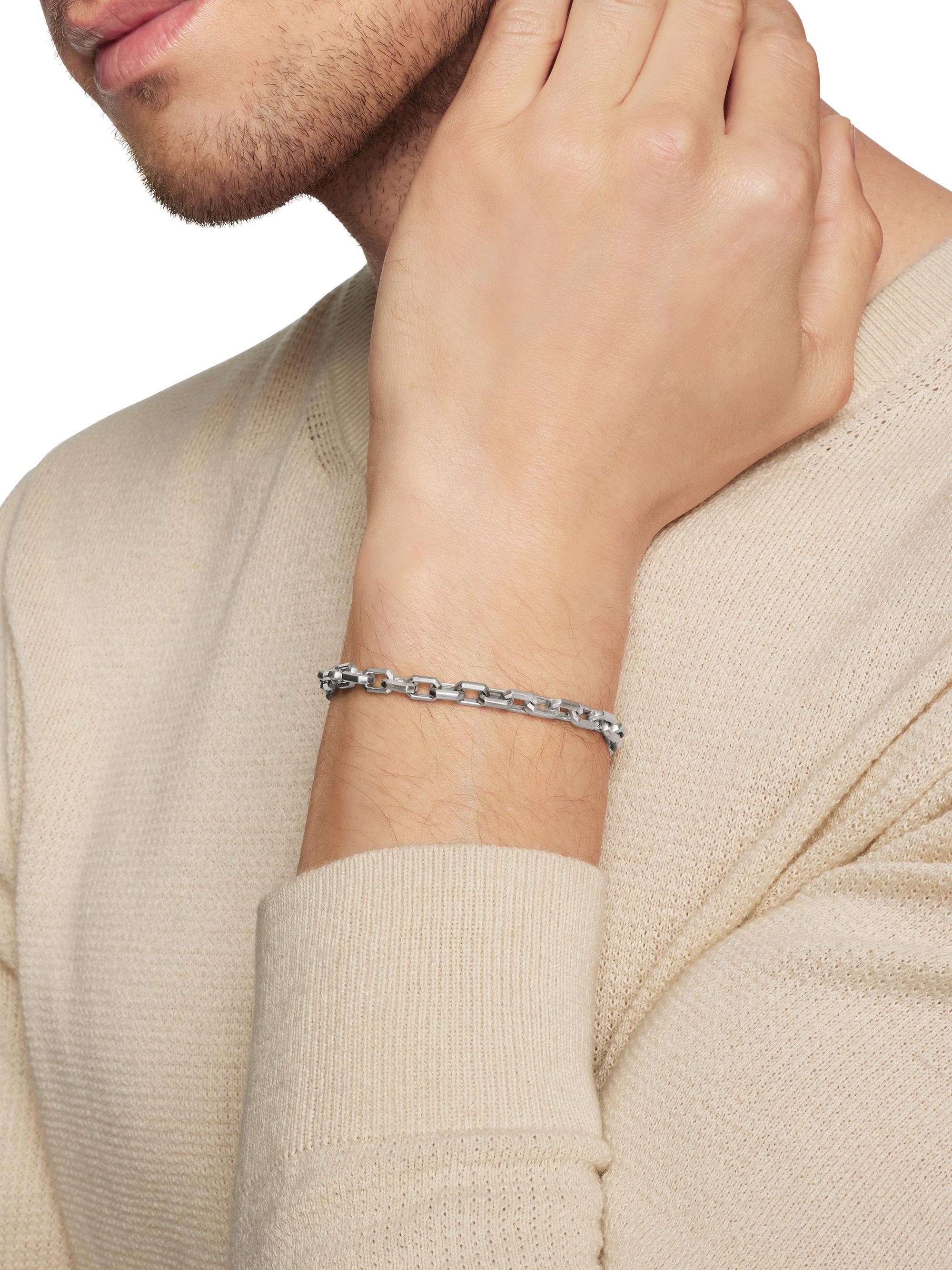David Yurman Streamline Heirloom Chain Link Bracelet in Sterling