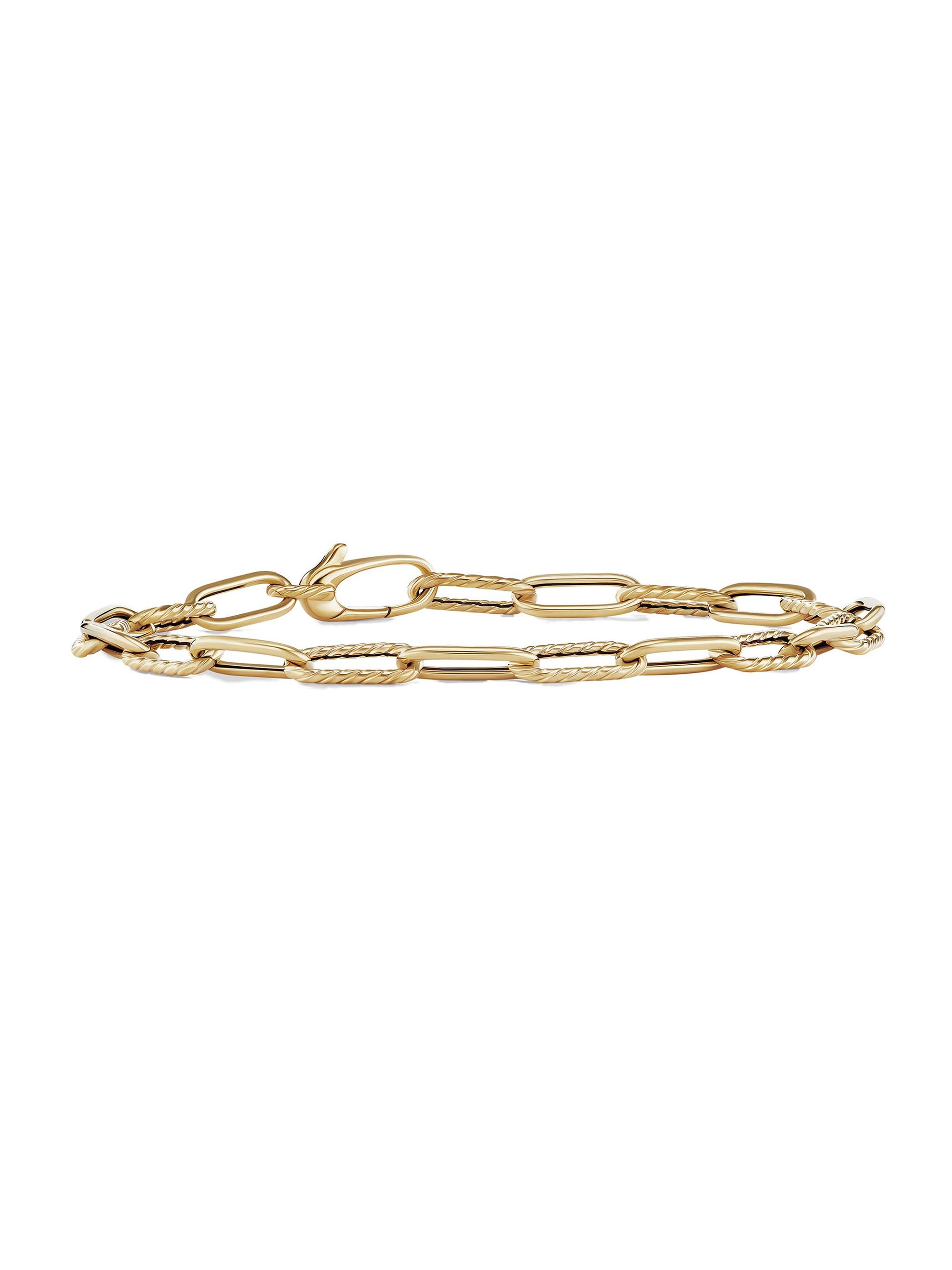 David Yurman Women's DY Madison Chain Bracelet In 18K Yellow Gold - Gold