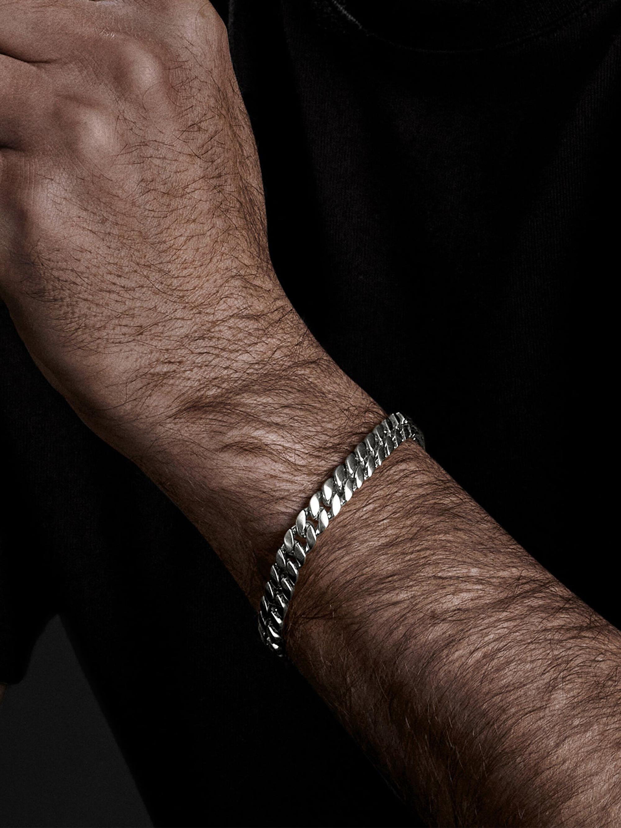 David Yurman Curb Chain Bracelet In Sterling Silver | Saks Fifth