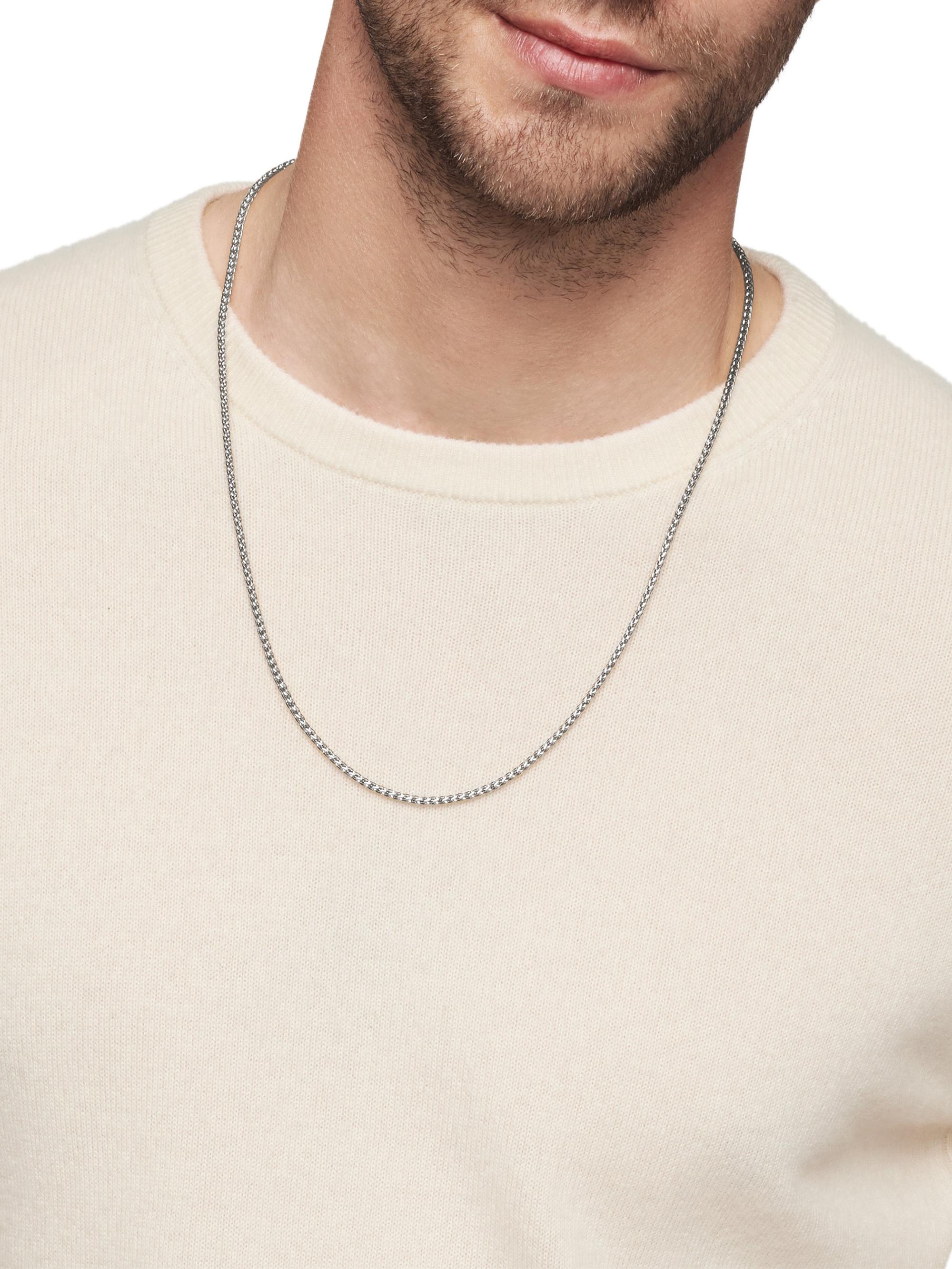 David Yurman Wheat Chain Necklace in Sterling Silver | Saks Fifth